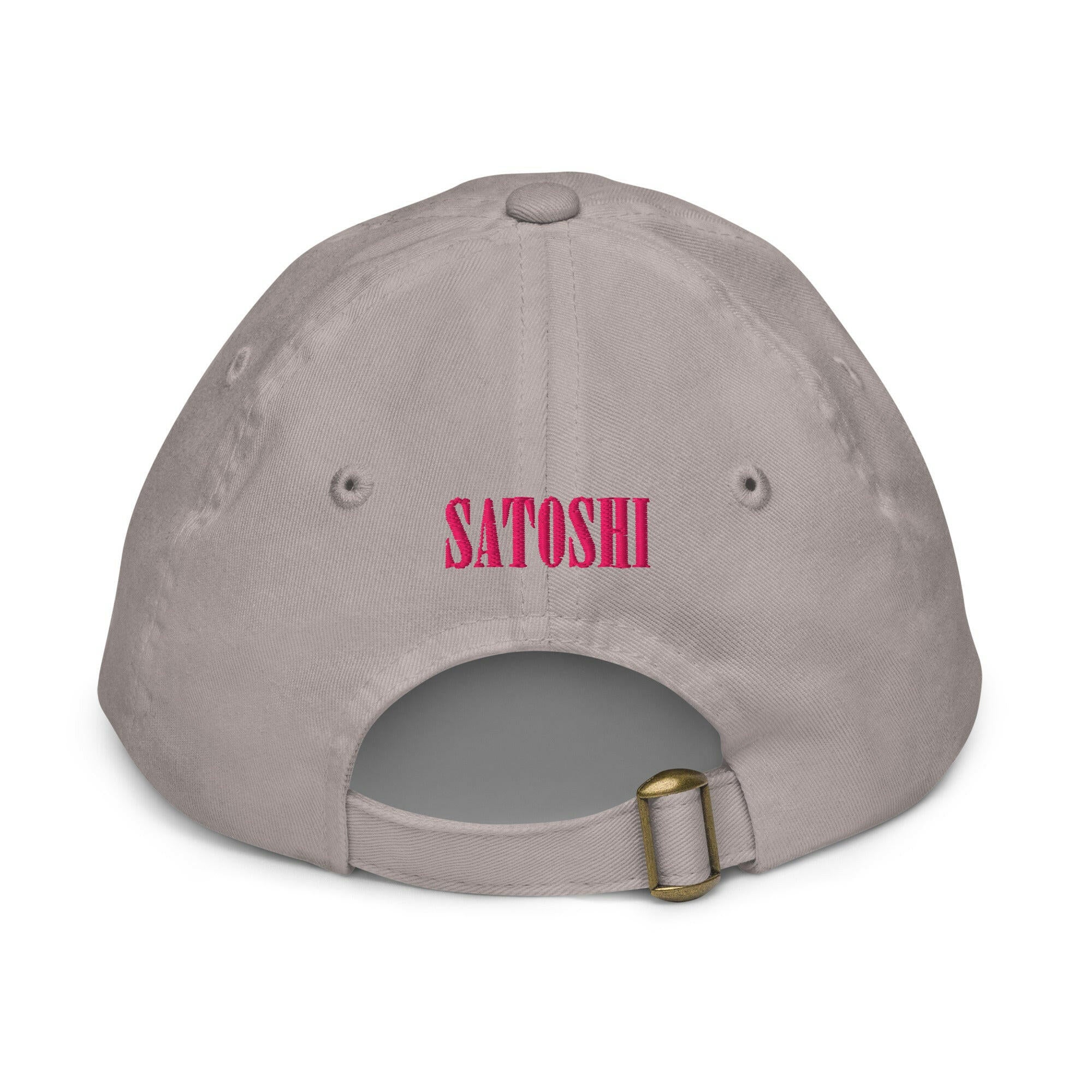 SATOSHI SMILES / Girls’ Bitcoin Hat - Lil'B Hats - The Orange Habit