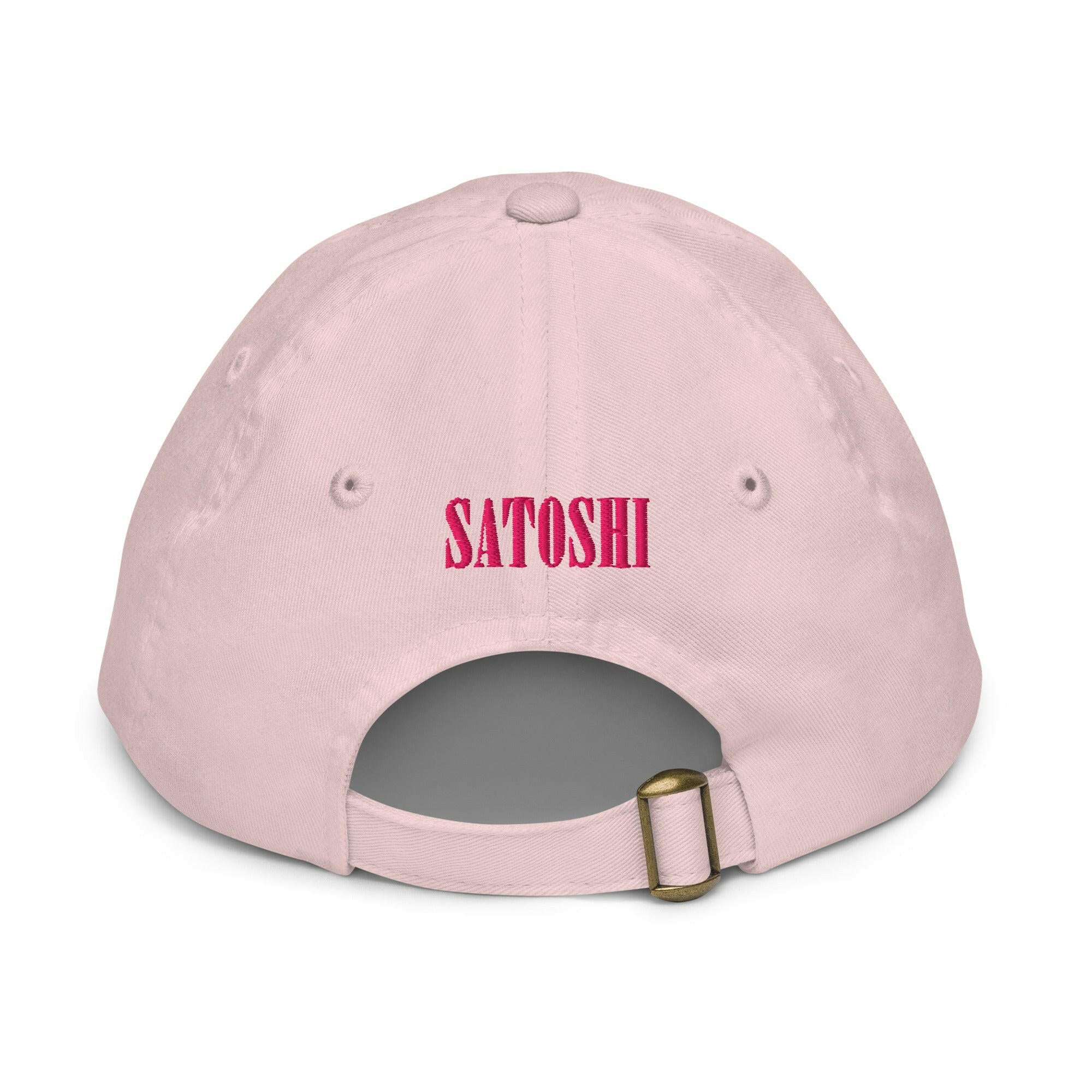 SATOSHI SMILES / Girls’ Bitcoin Hat - Lil'B Hats - The Orange Habit