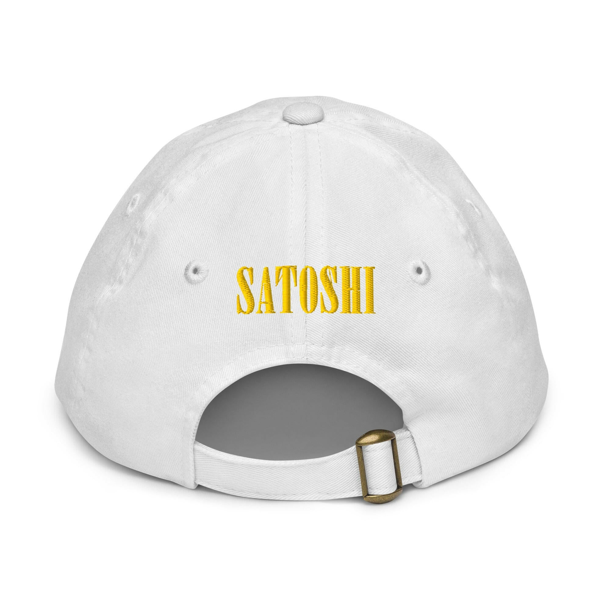 SATOSHI SMILES / Kids' Bitcoin Hat - Lil'B Hats - The Orange Habit
