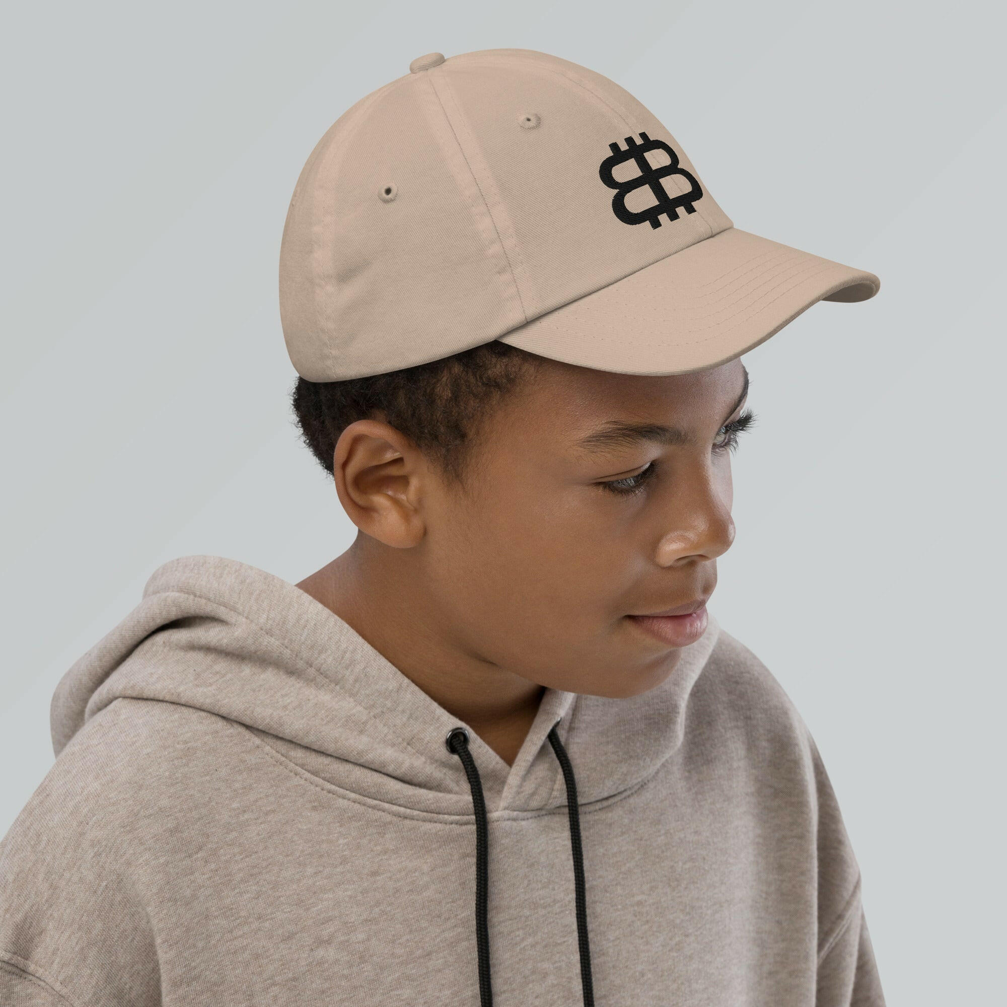 Bitcoin Paris / Kids Bitcoin Hat - Lil'B Hats - The Orange Habit