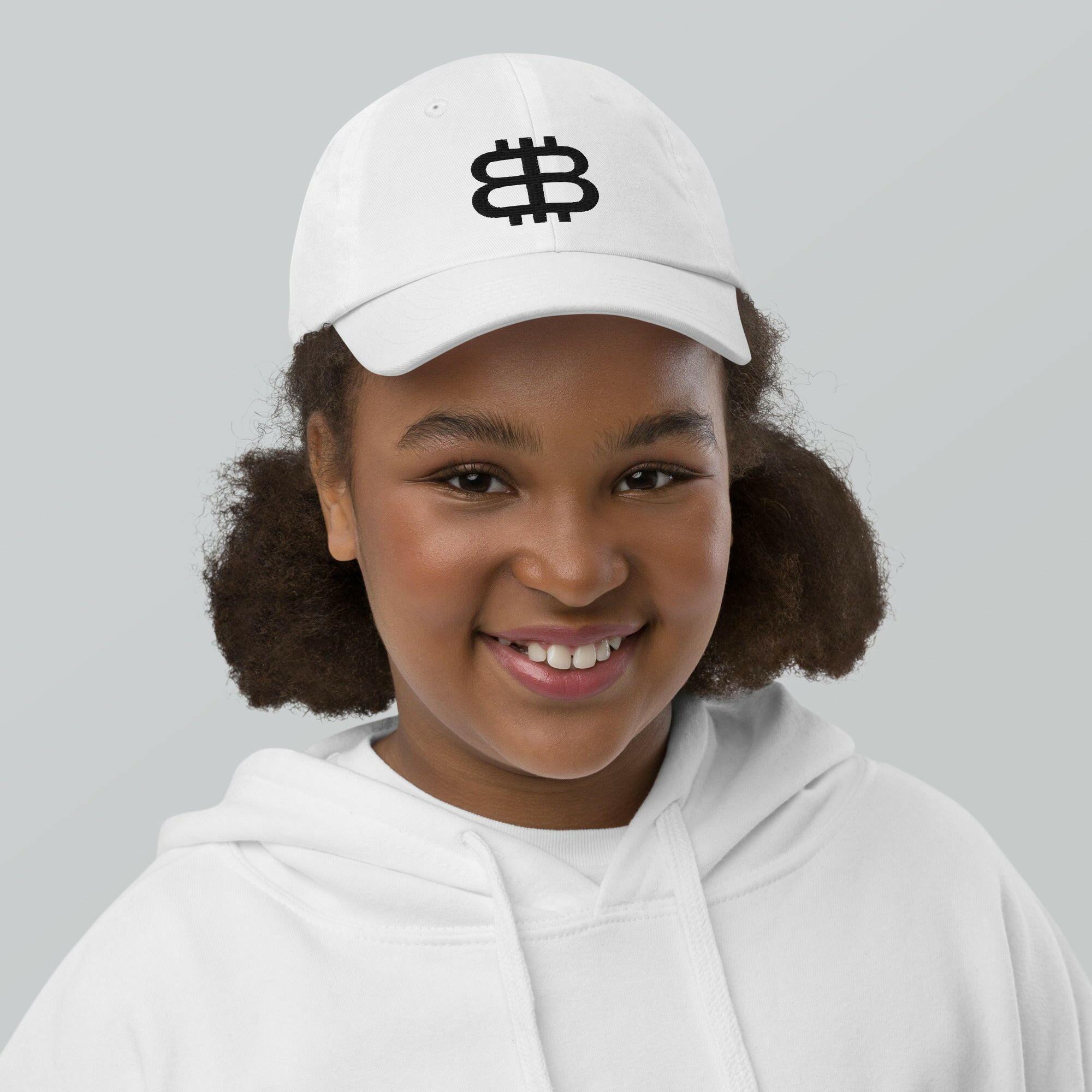 Bitcoin Paris / Kids Bitcoin Hat - Lil'B Hats - The Orange Habit