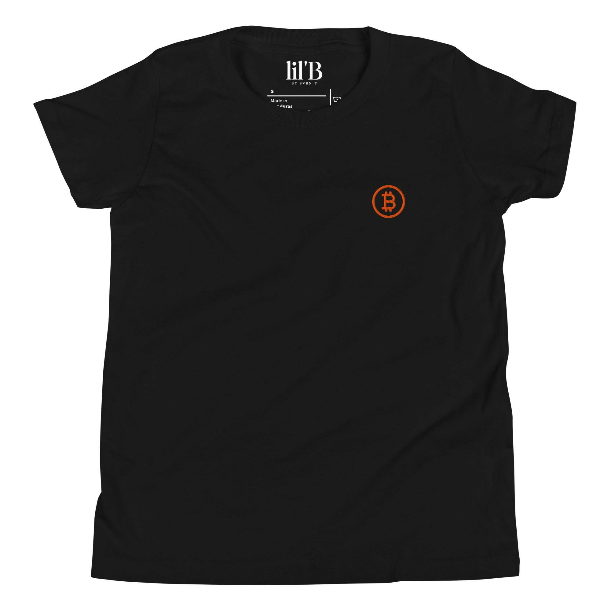 Branded / Kid's Embroidered Bitcoin T-Shirt - Lil'B - The Orange Habit
