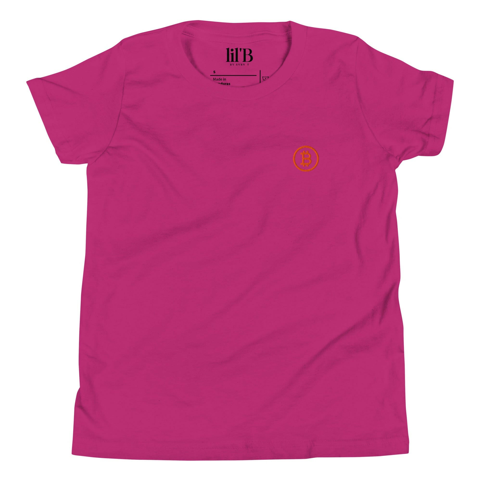 Branded / Kid's Embroidered Bitcoin T-Shirt - Lil'B - The Orange Habit
