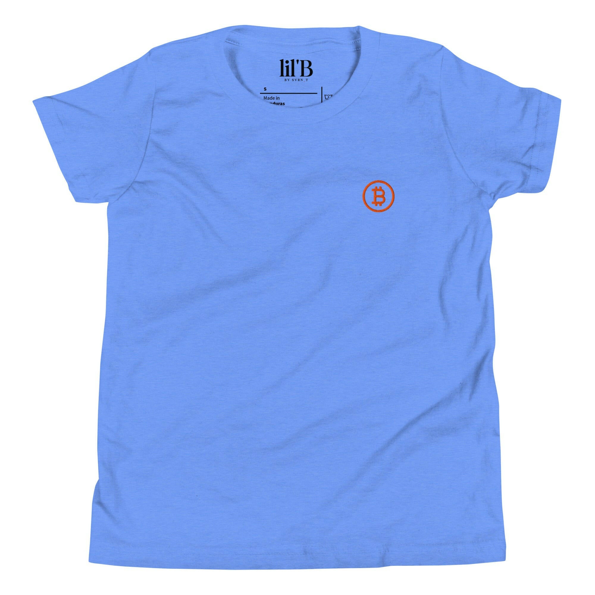 Branded / Kid's Embroidered Bitcoin T-Shirt - Lil'B - The Orange Habit