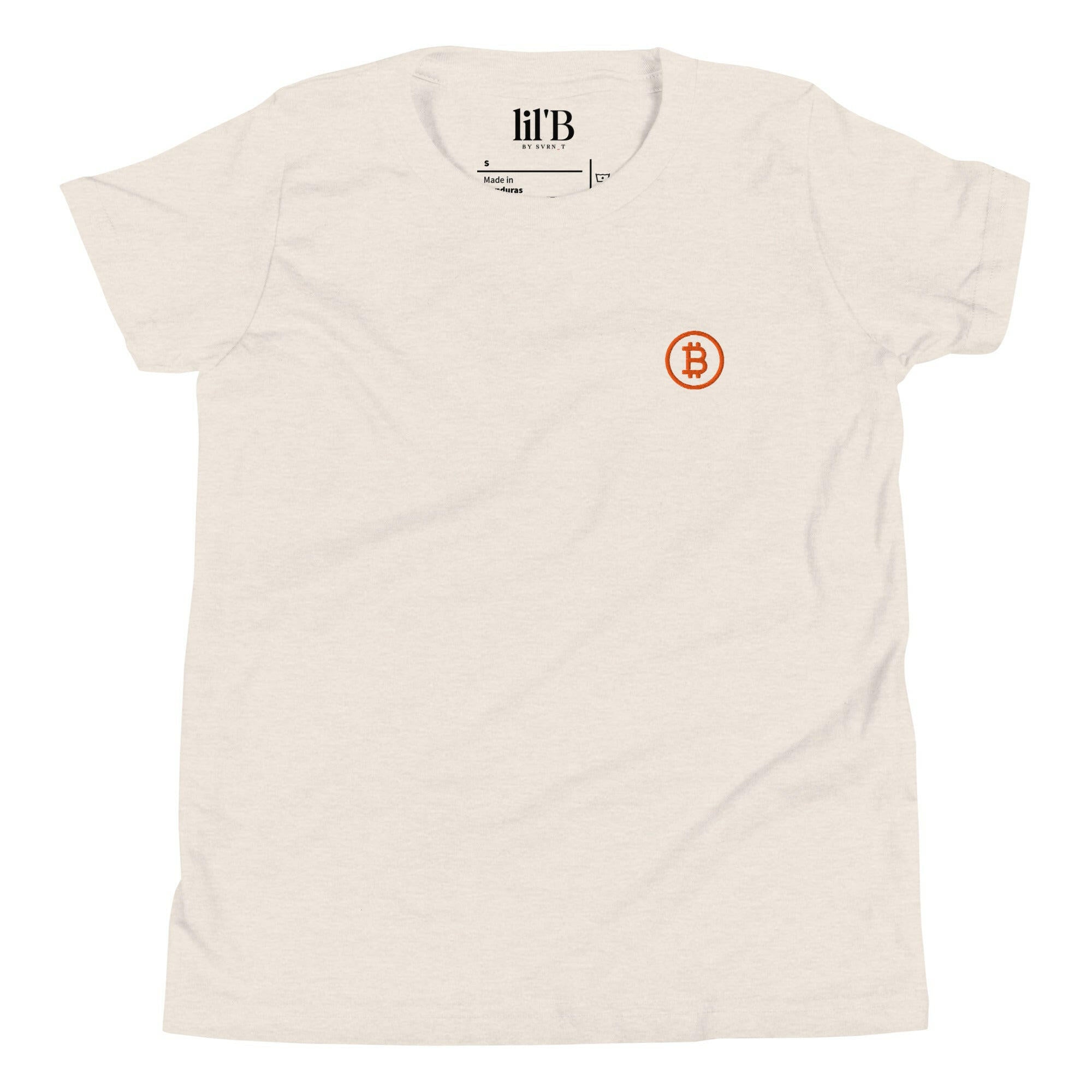 Branded / Kid's Embroidered Bitcoin T-Shirt - Lil'B - The Orange Habit