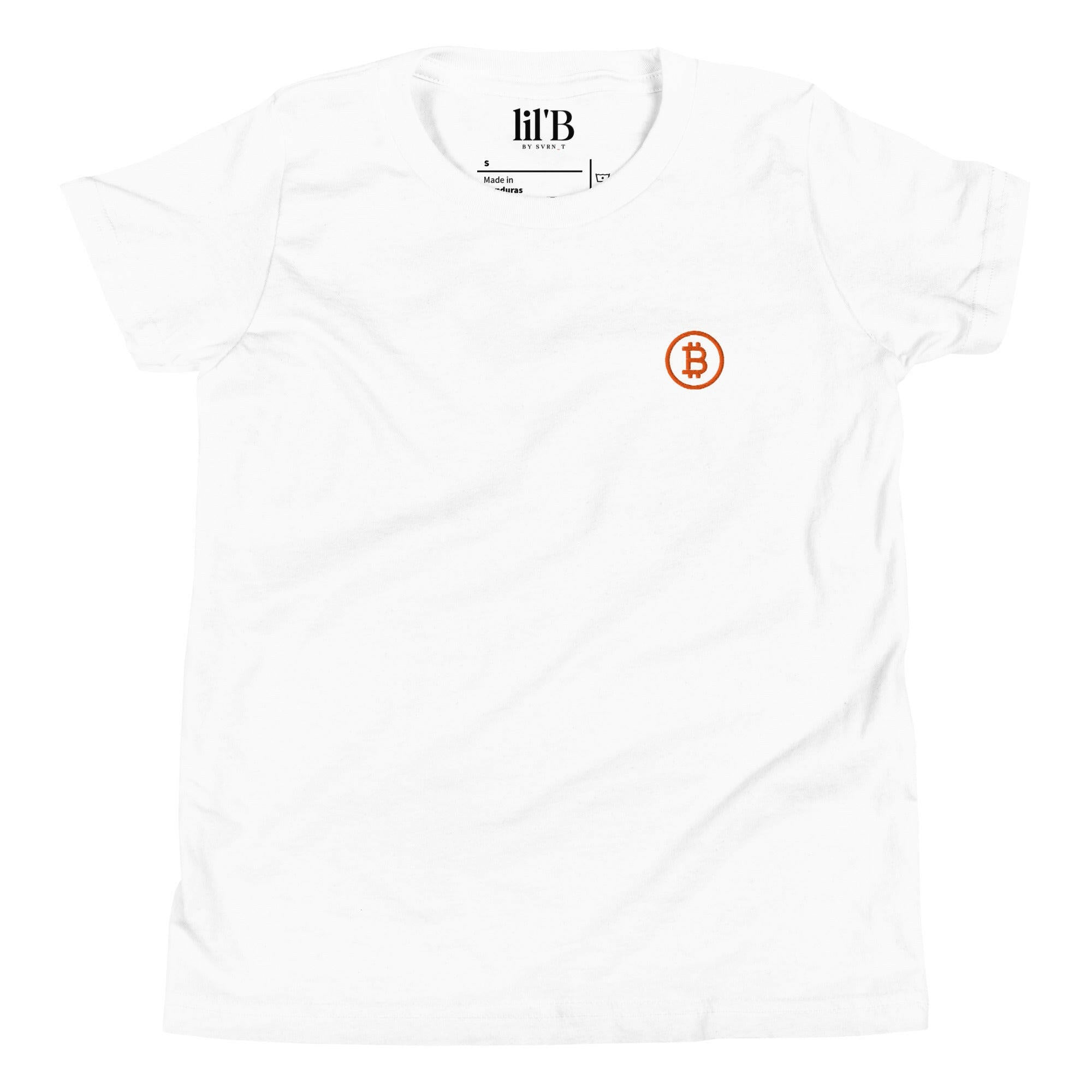 Branded / Kid's Embroidered Bitcoin T-Shirt - Lil'B - The Orange Habit