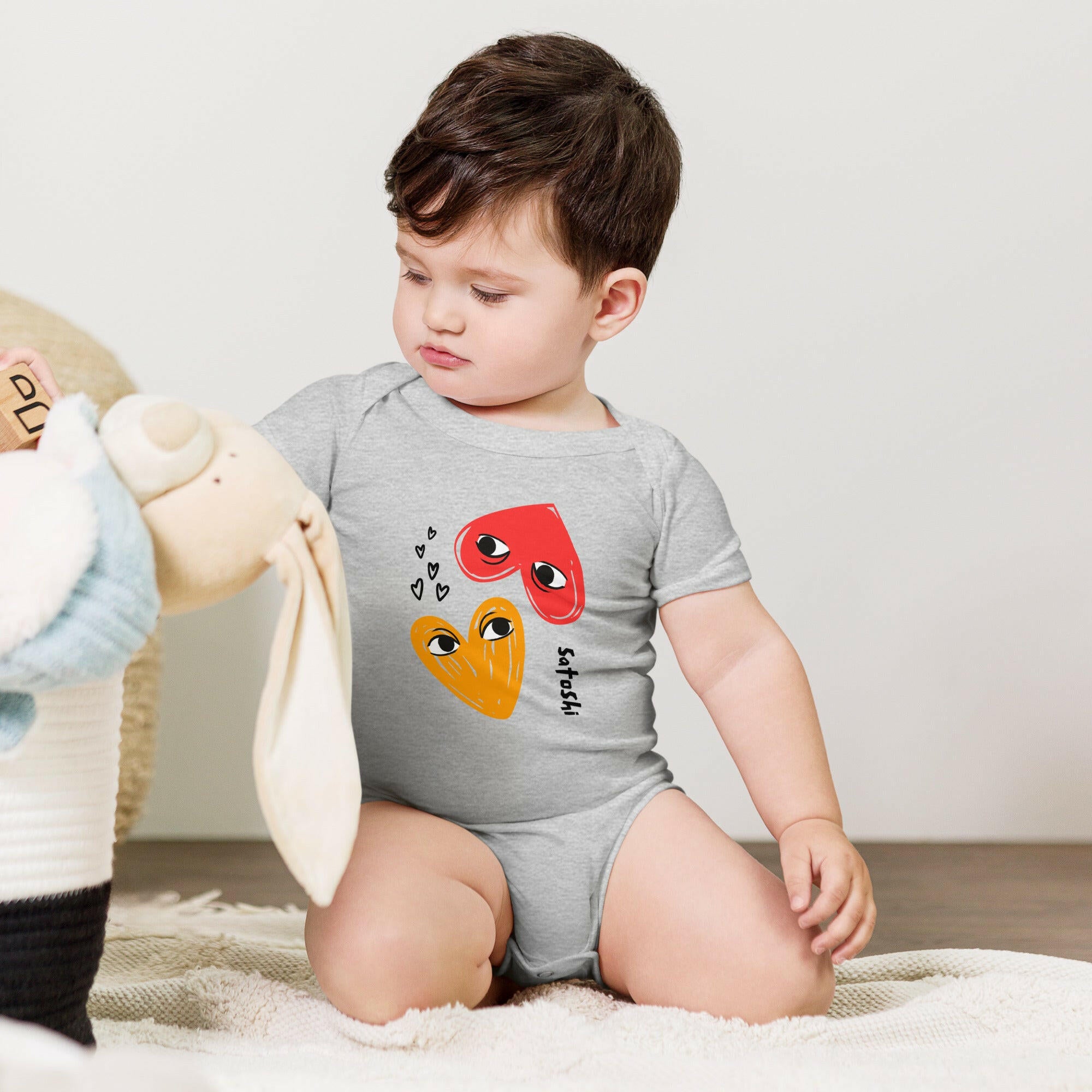 I Heart Satoshi / Bitcoin Onesie - Lil'B - The Orange Habit