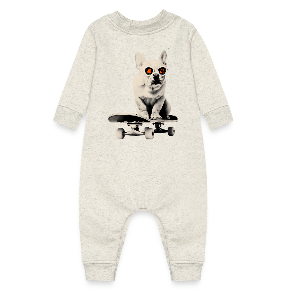 HODL Dog / Baby Fleece One-Piece - Lil'B - The Orange Habit