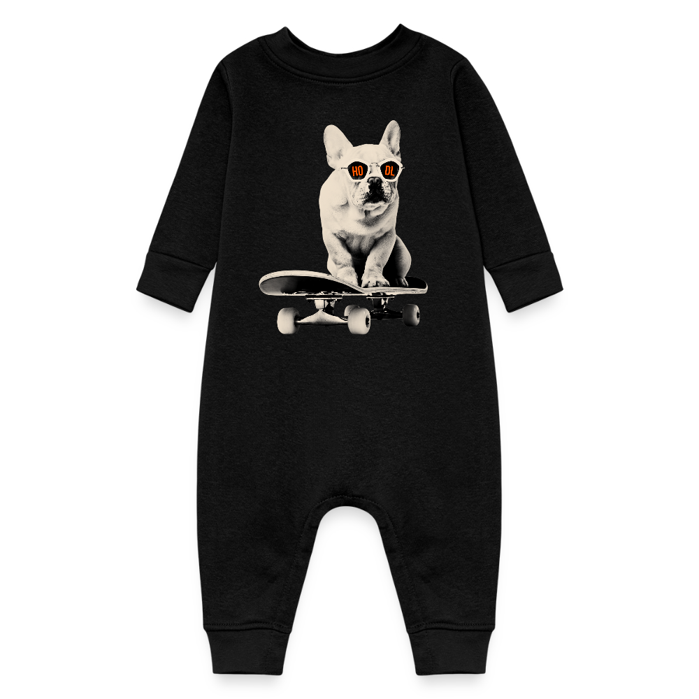 HODL Dog / Baby Fleece One-Piece - Lil'B - The Orange Habit