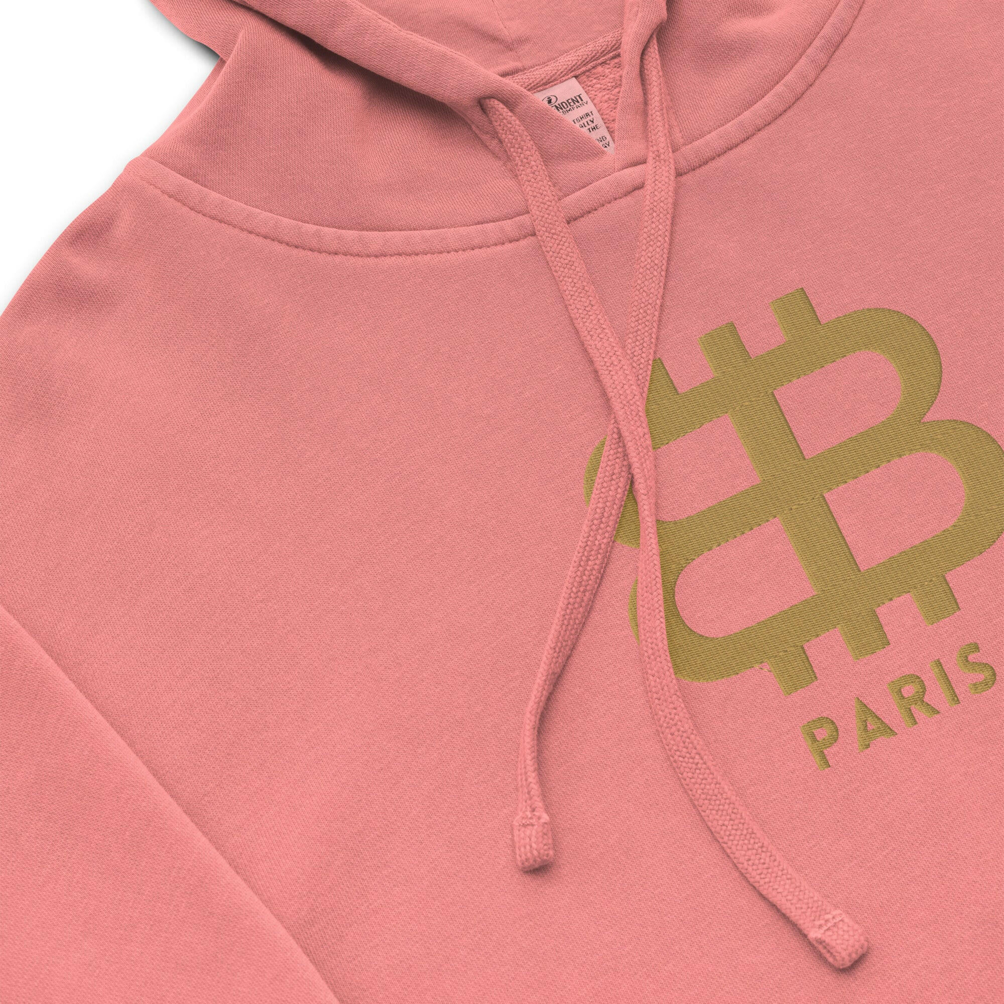 Bitcoin Paris / Embroidered Premium Hoodie - Nikki Nakamoto - The Orange Habit