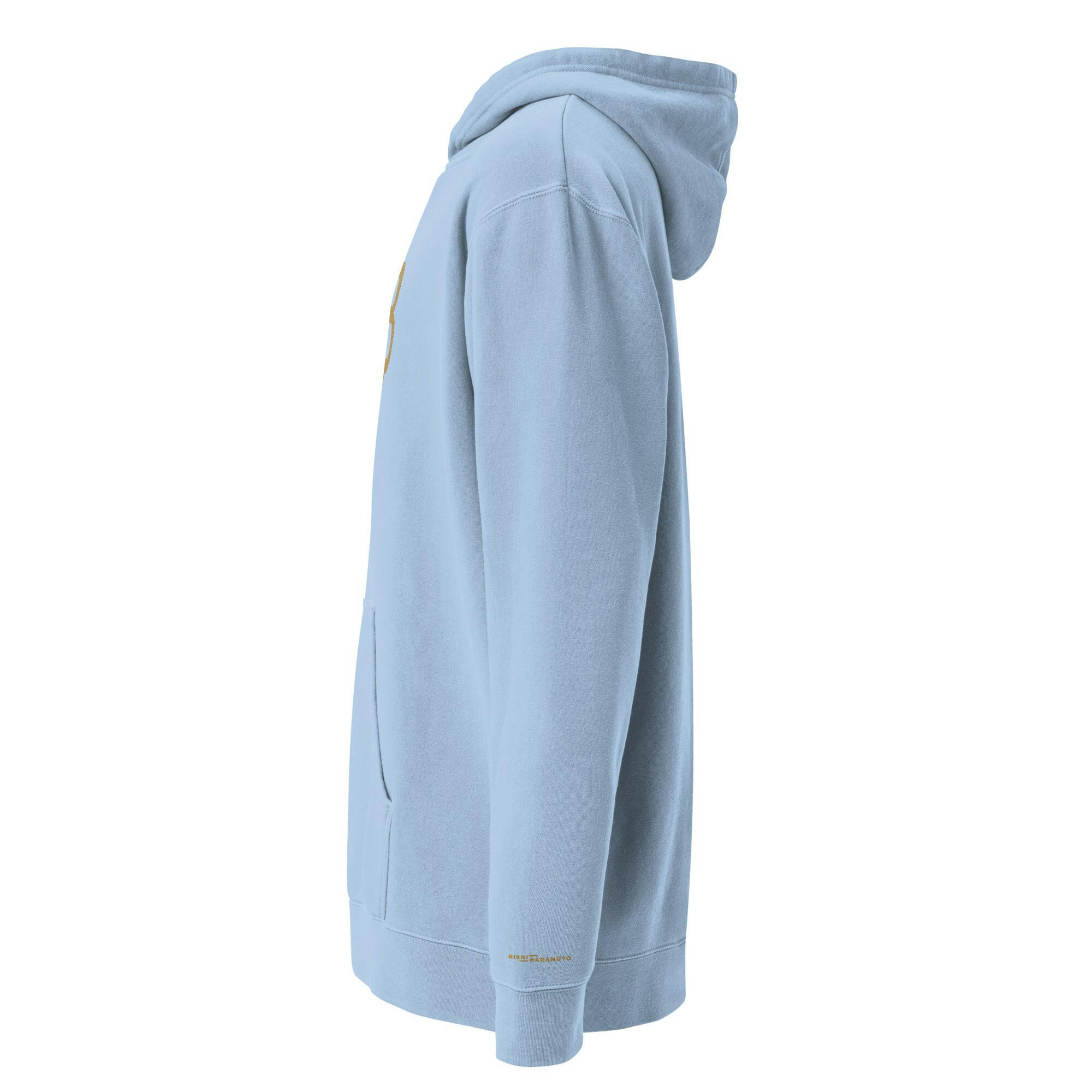 Bitcoin Paris / Embroidered Premium Hoodie - Nikki Nakamoto - The Orange Habit