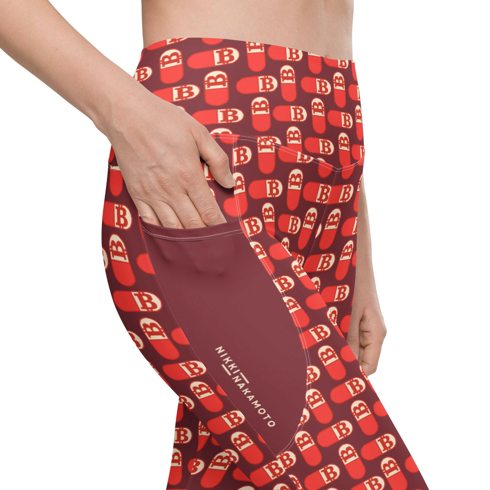 Orange Pilled / Leggings - Nikki Nakamoto - The Orange Habit