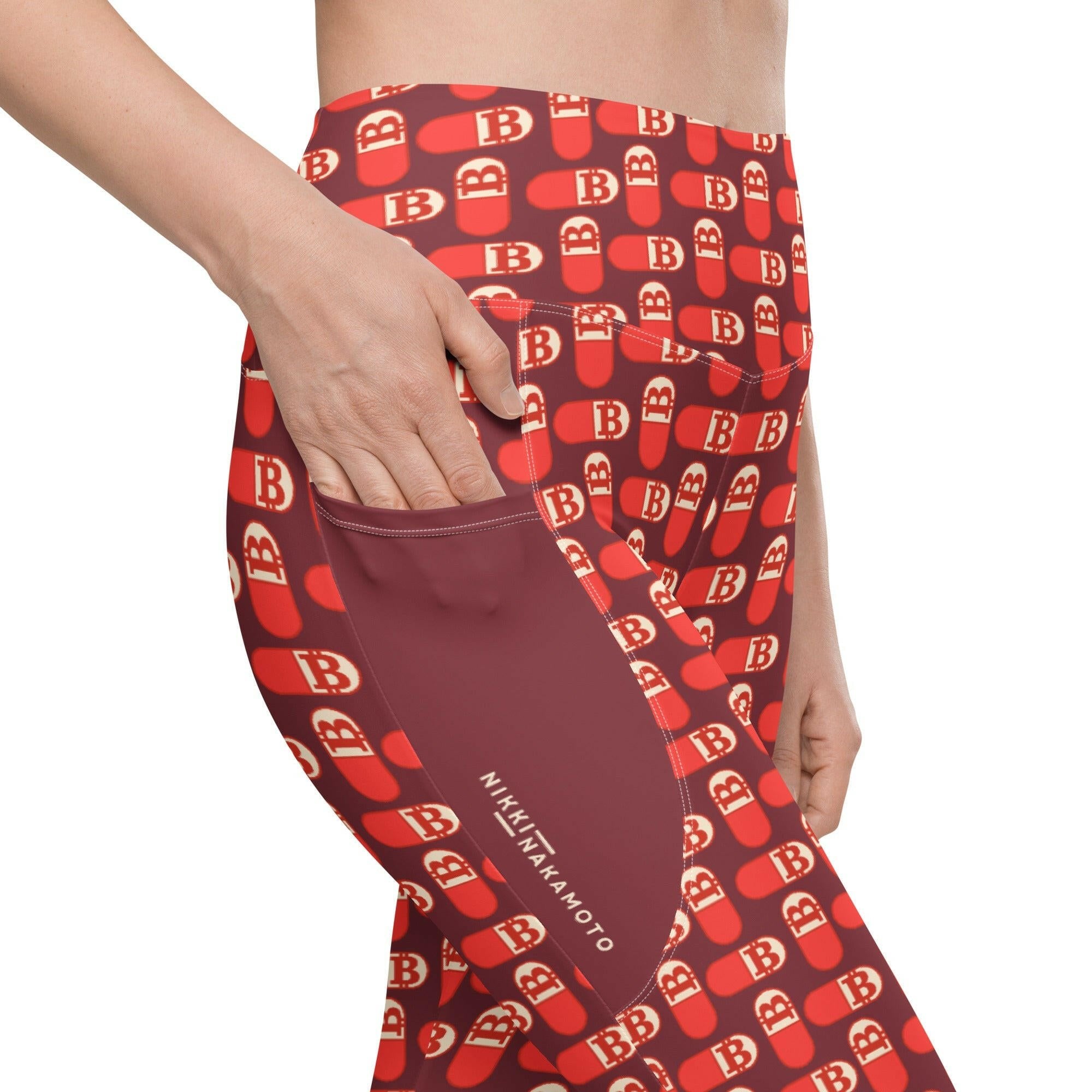 Orange Pilled / Leggings - Nikki Nakamoto - The Orange Habit