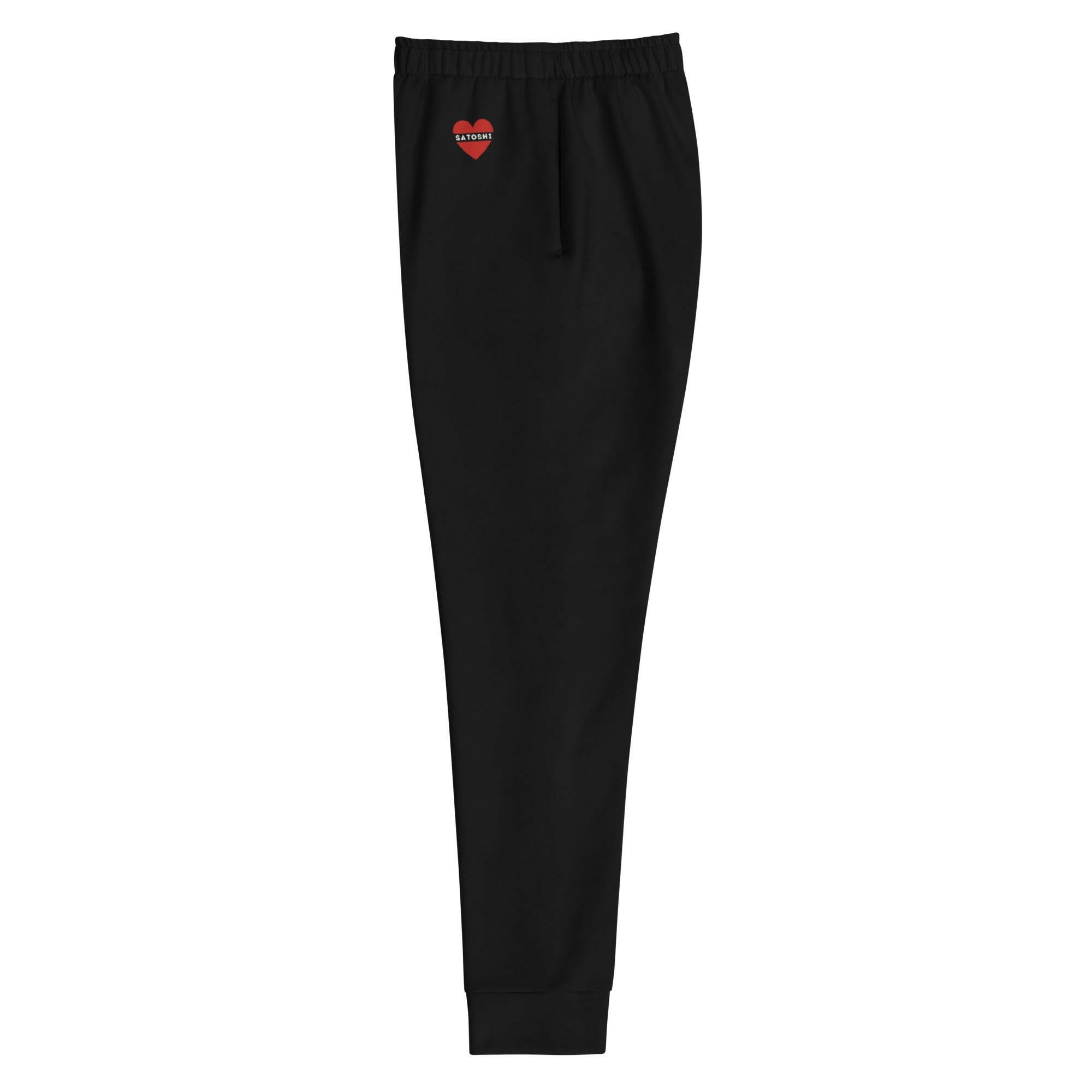 I HEART SATOSHI / Women's Joggers - Nikki Nakamoto - The Orange Habit