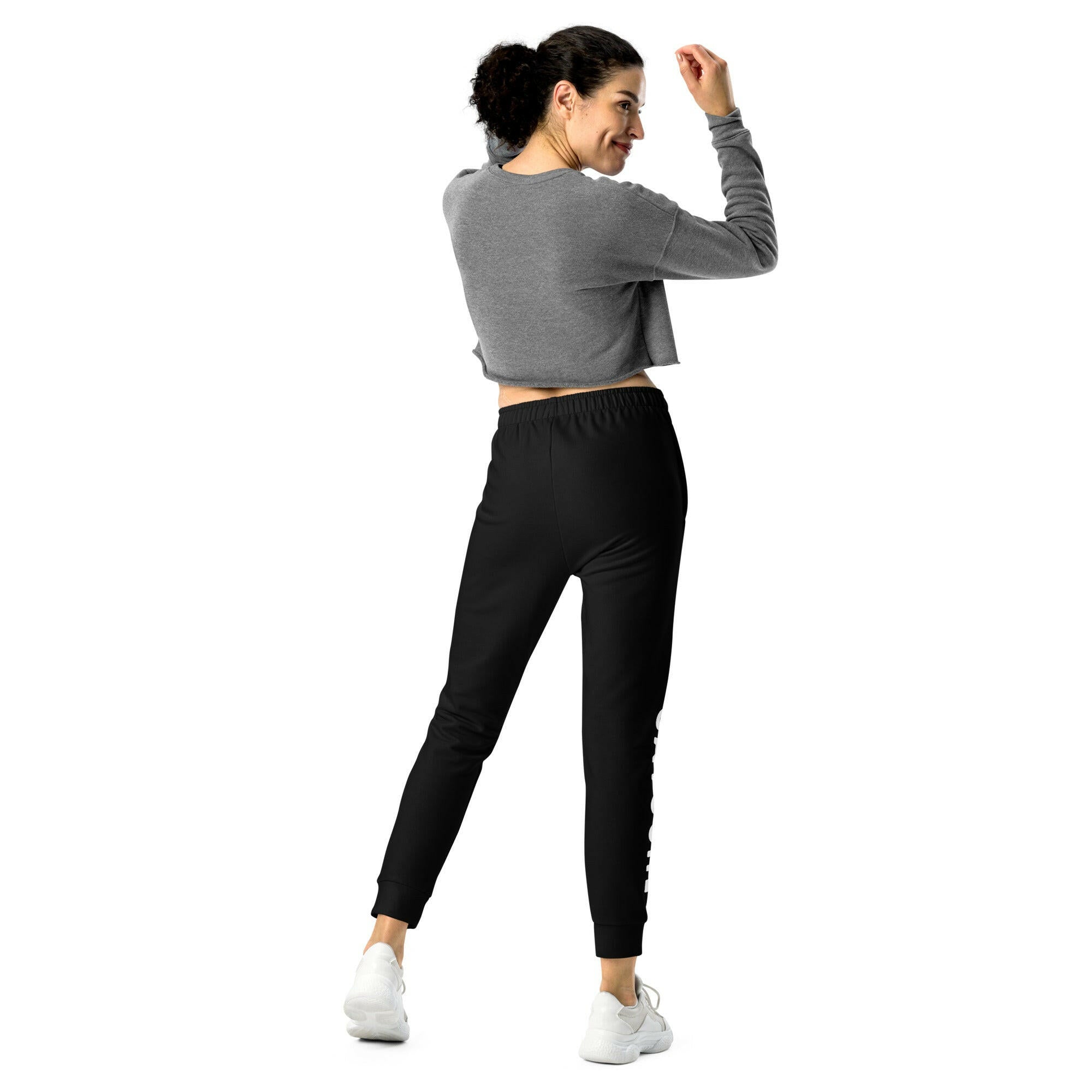 I HEART SATOSHI / Women's Joggers - Nikki Nakamoto - The Orange Habit