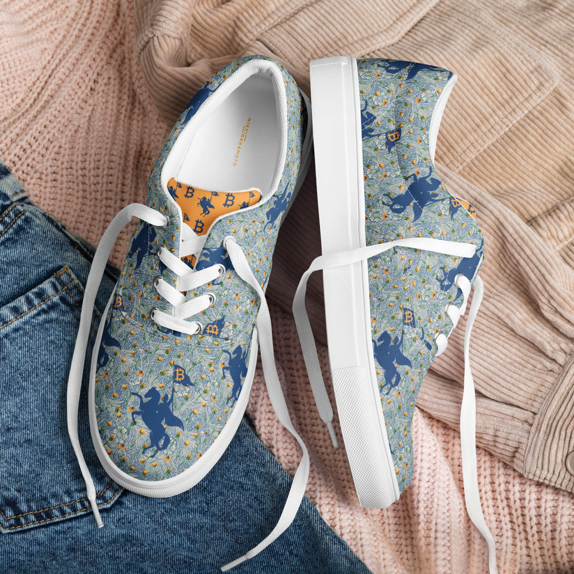 Soft Revolution Blue / Womens Shoes The Orange Habit | Bitcoin Clothing & Apparel.