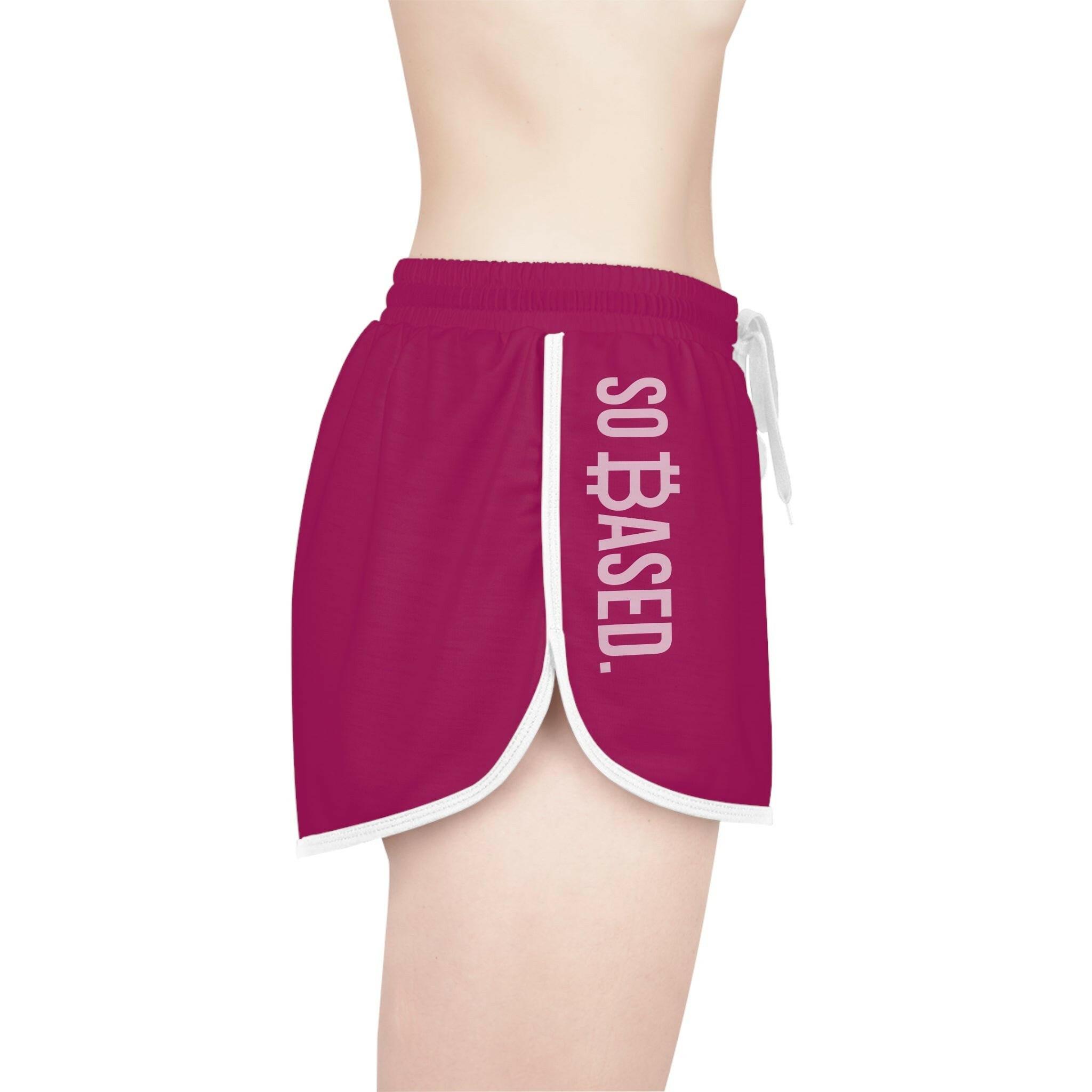 So Based / Women's Bitcoin Shorts - Nikki Nakamoto - The Orange Habit