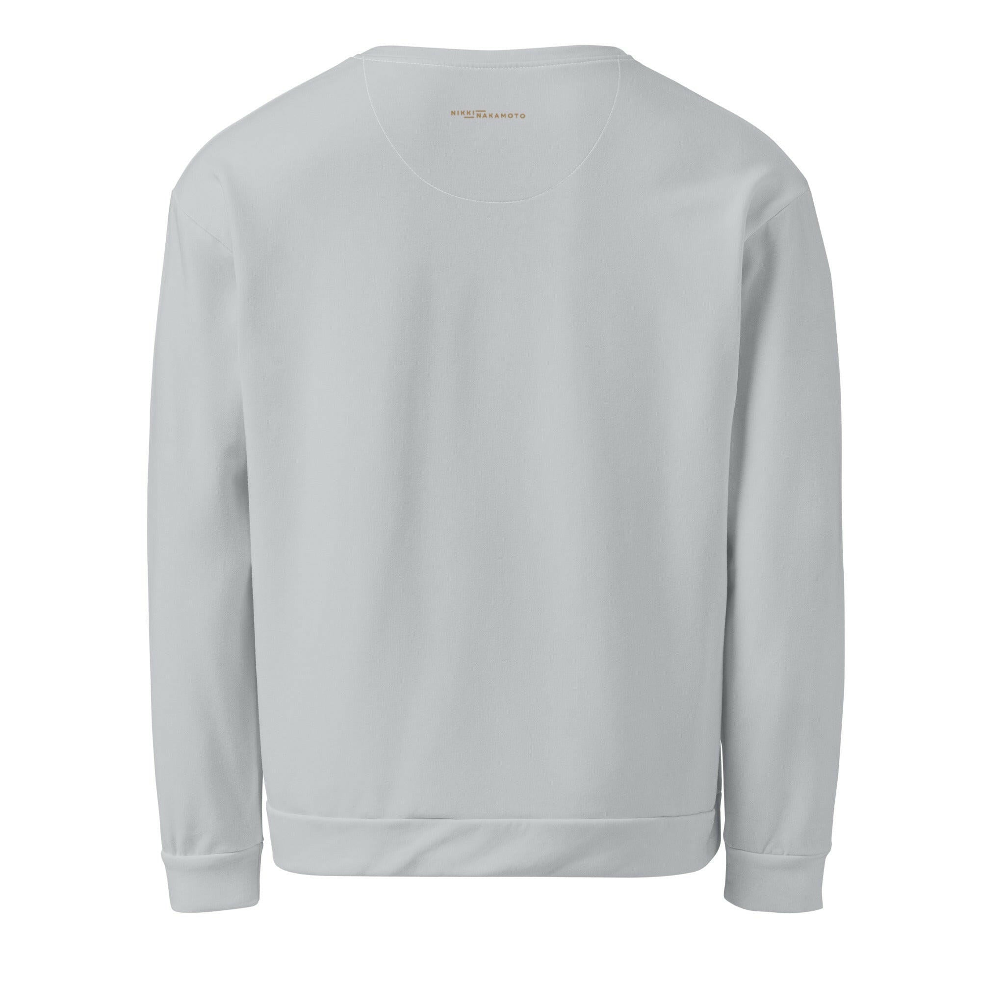 NAKAMOTO / Premium Bitcoin Sweatshirt - Nikki Nakamoto - The Orange Habit