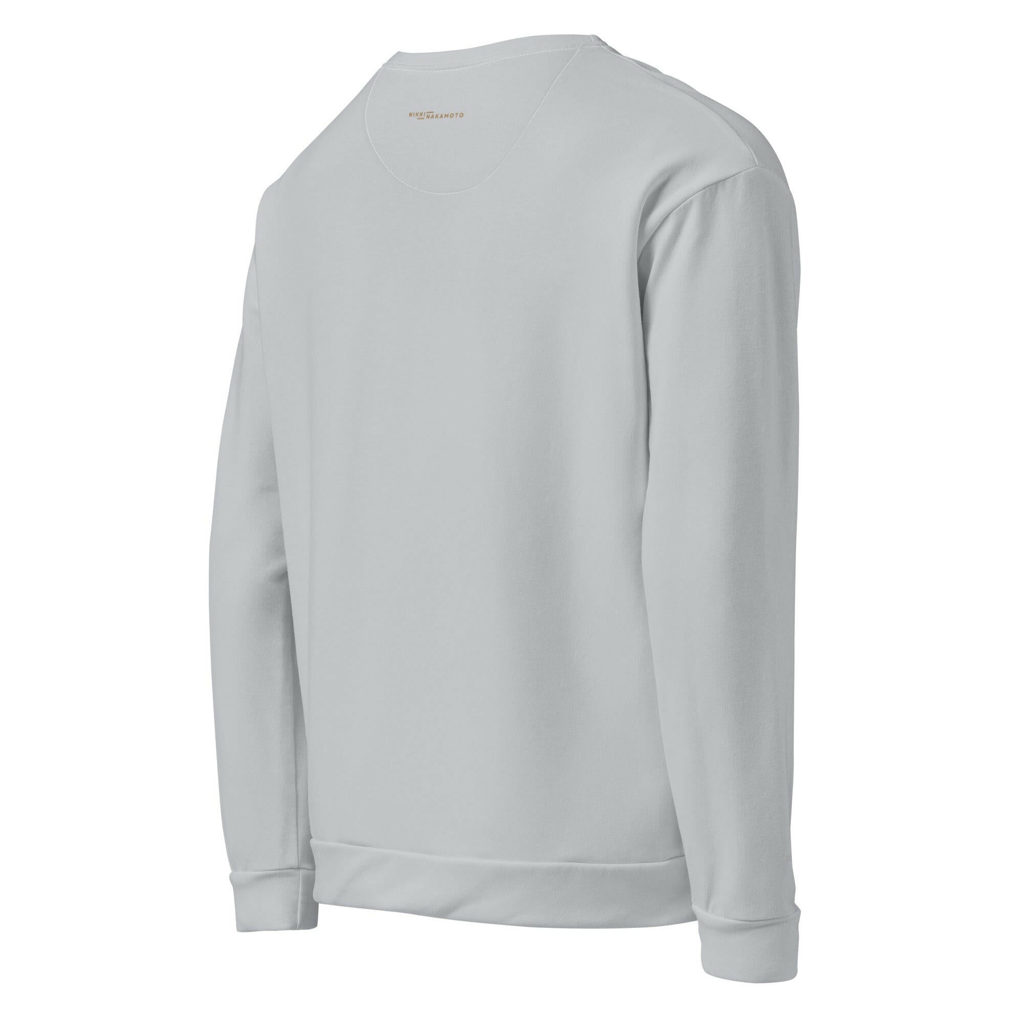 NAKAMOTO / Premium Bitcoin Sweatshirt - Nikki Nakamoto - The Orange Habit