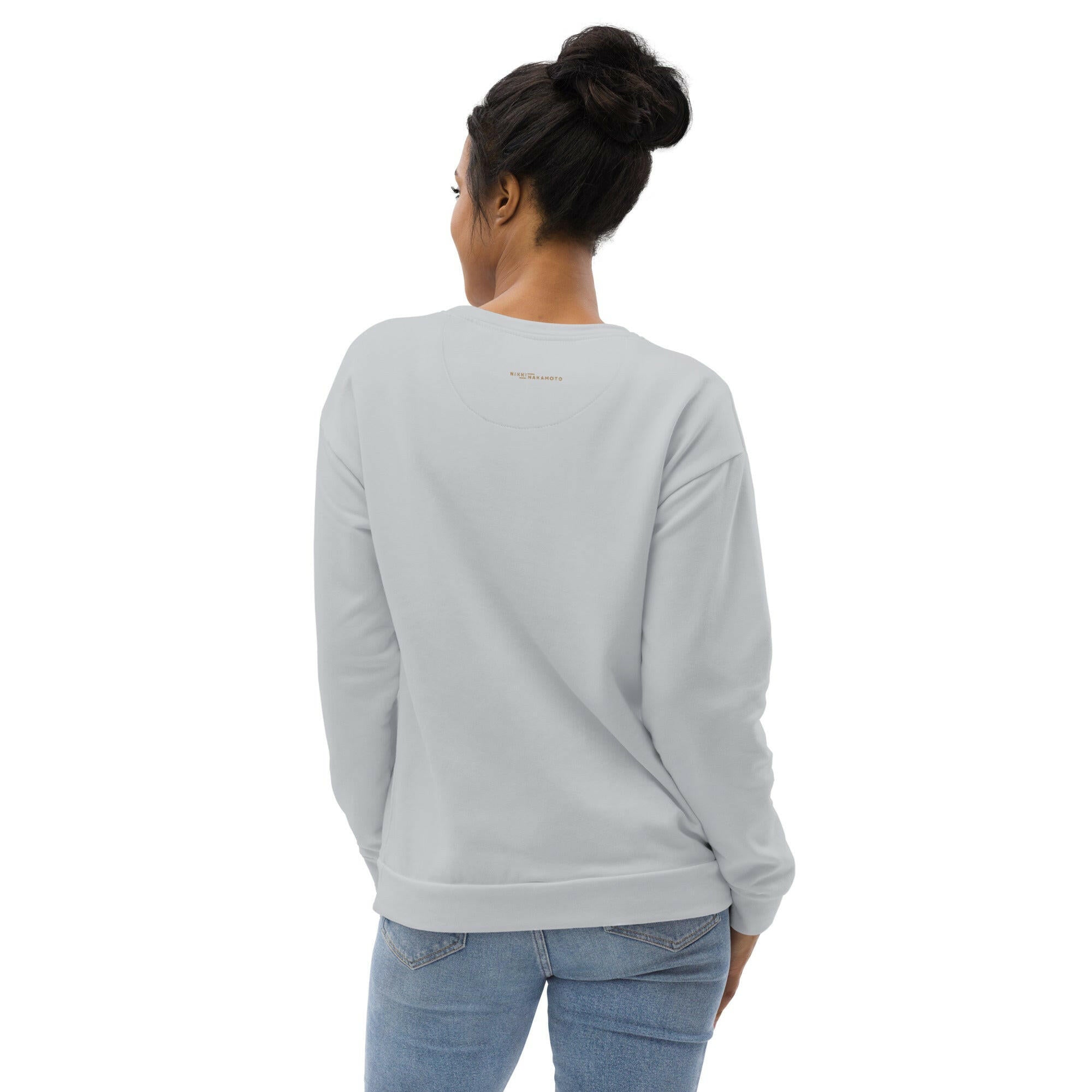 NAKAMOTO / Premium Bitcoin Sweatshirt - Nikki Nakamoto - The Orange Habit