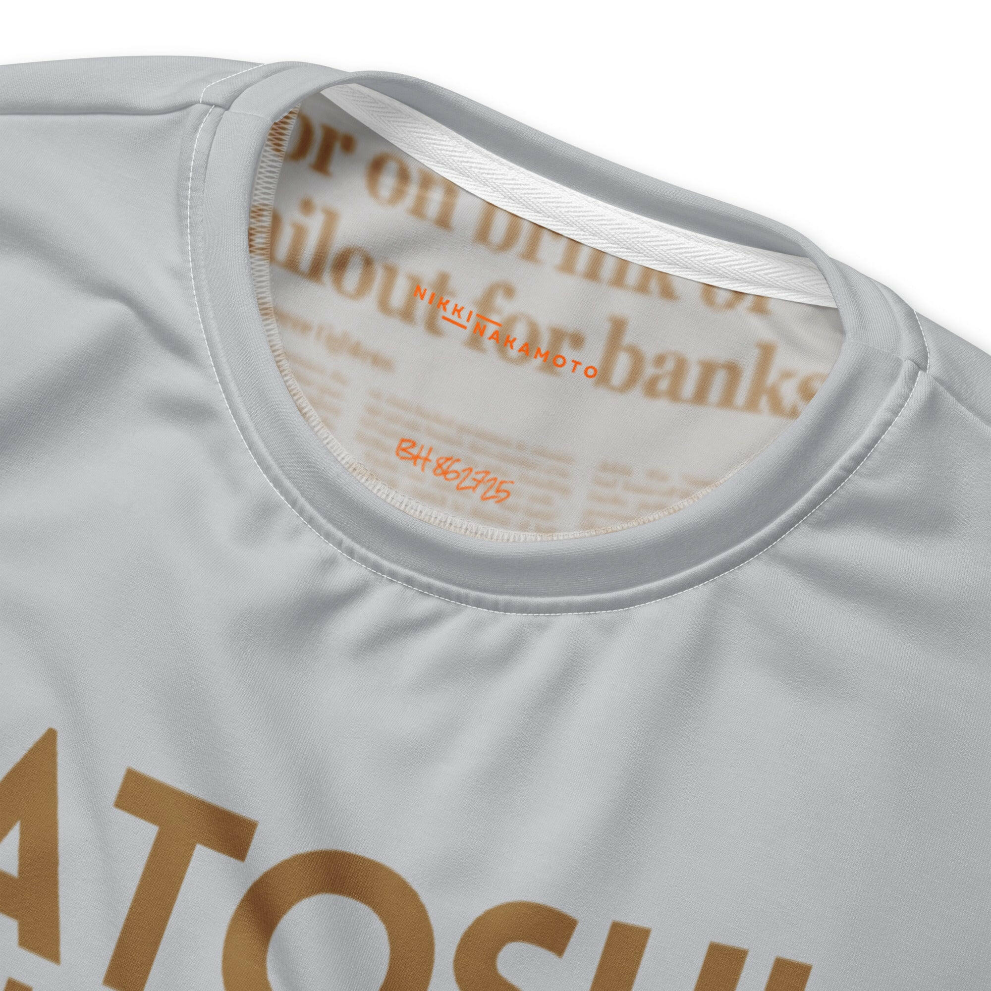 NAKAMOTO / Premium Bitcoin Sweatshirt - Nikki Nakamoto - The Orange Habit