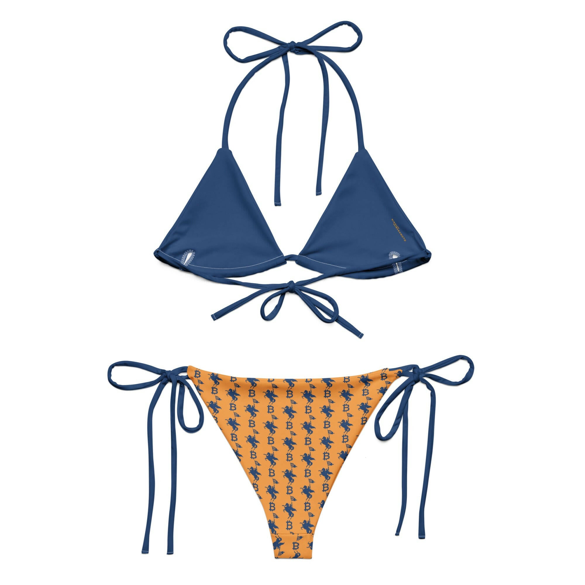 SOFT REVOLUTION / Bitcoin Bikini - Nikki Nakamoto - The Orange Habit