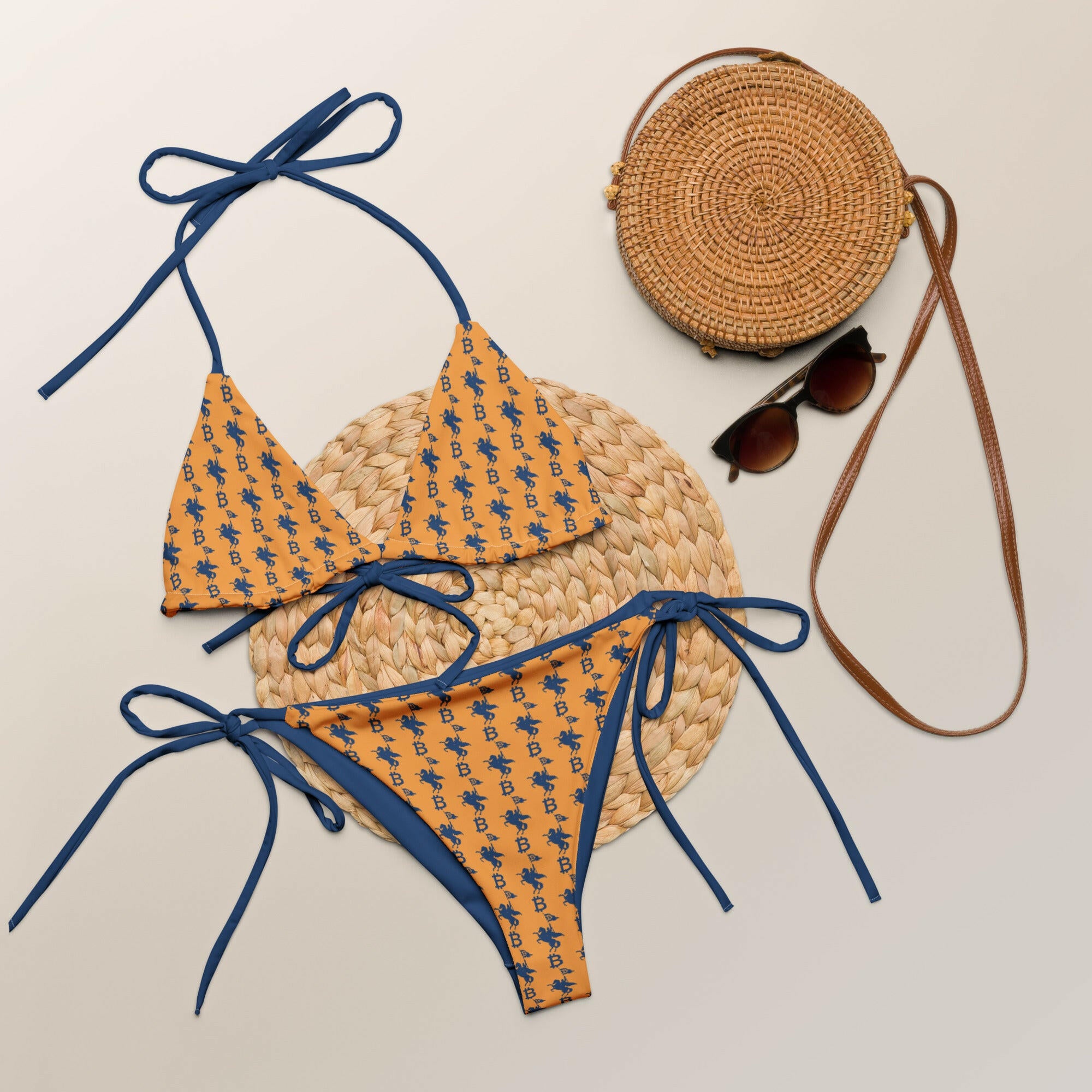 SOFT REVOLUTION / Bitcoin Bikini - Nikki Nakamoto - The Orange Habit