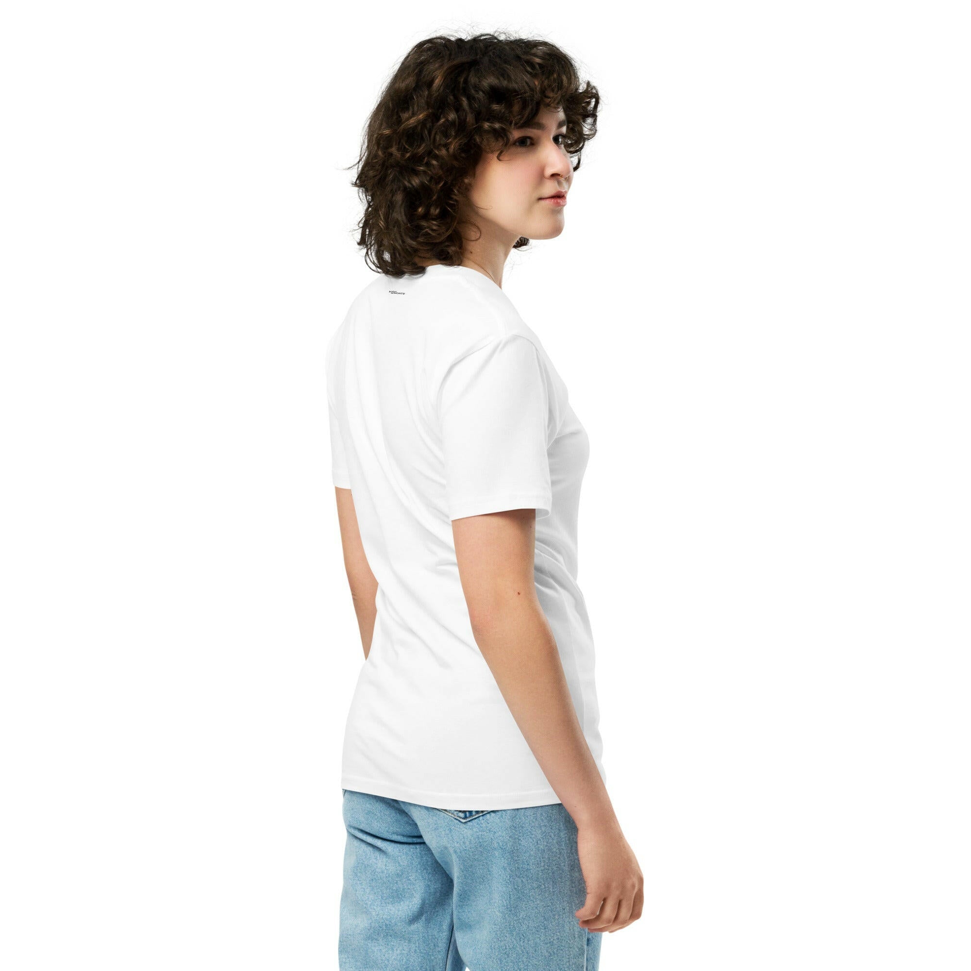 THE B / Premium Bitcoin T-shirt - Nikki Nakamoto - The Orange Habit