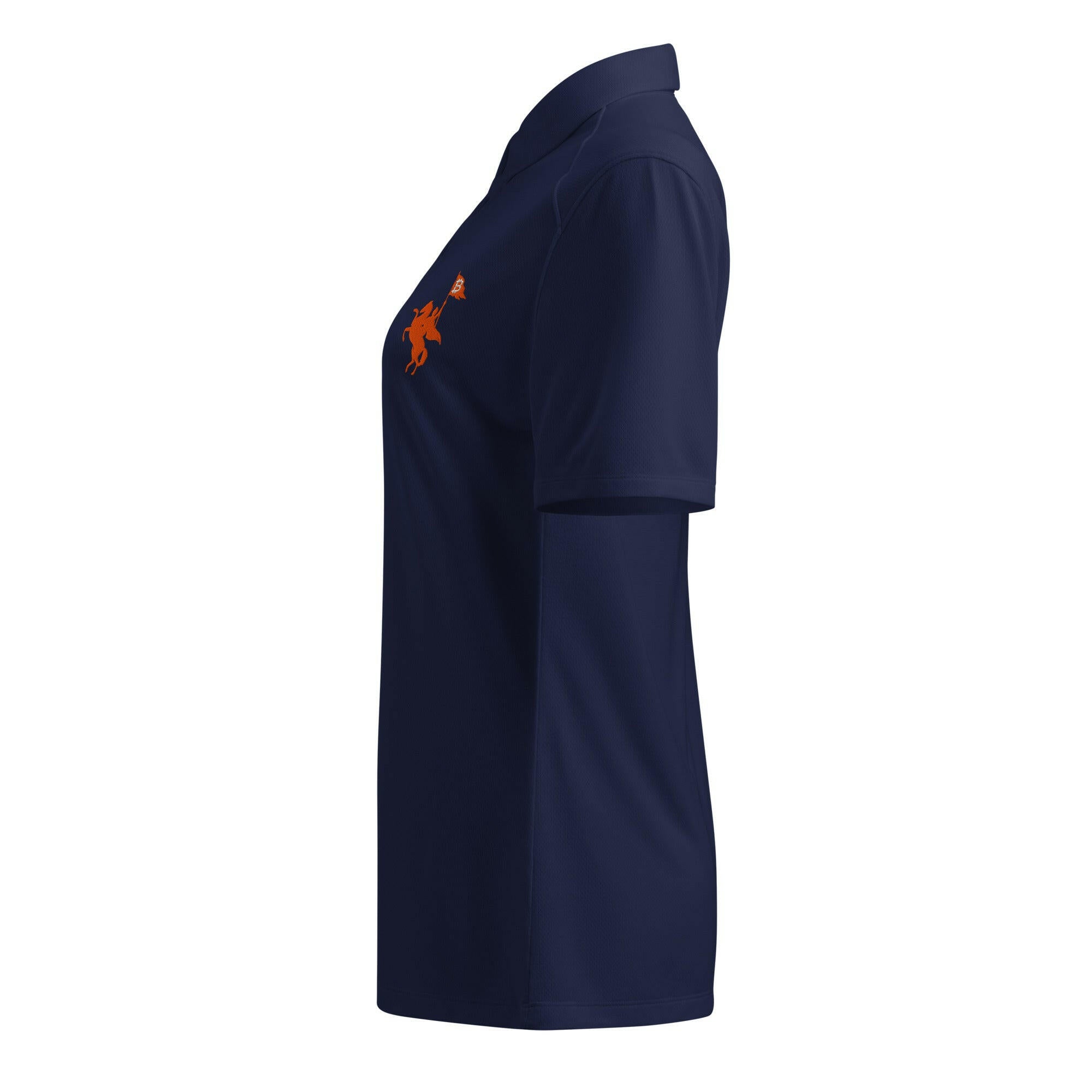 Soft Revolution / Under Armour® Women’s Bitcoin Polo - Nikki Nakamoto - The Orange Habit