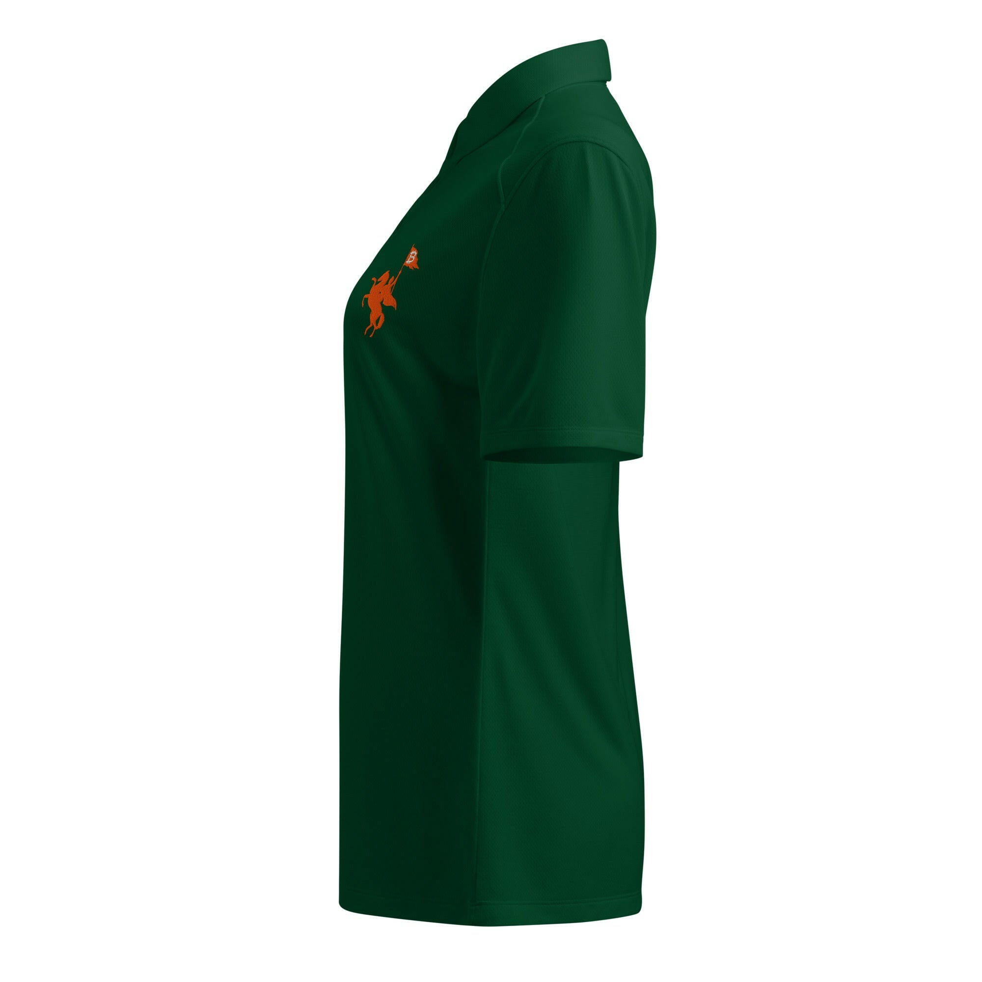 Soft Revolution / Under Armour® Women’s Bitcoin Polo - Nikki Nakamoto - The Orange Habit