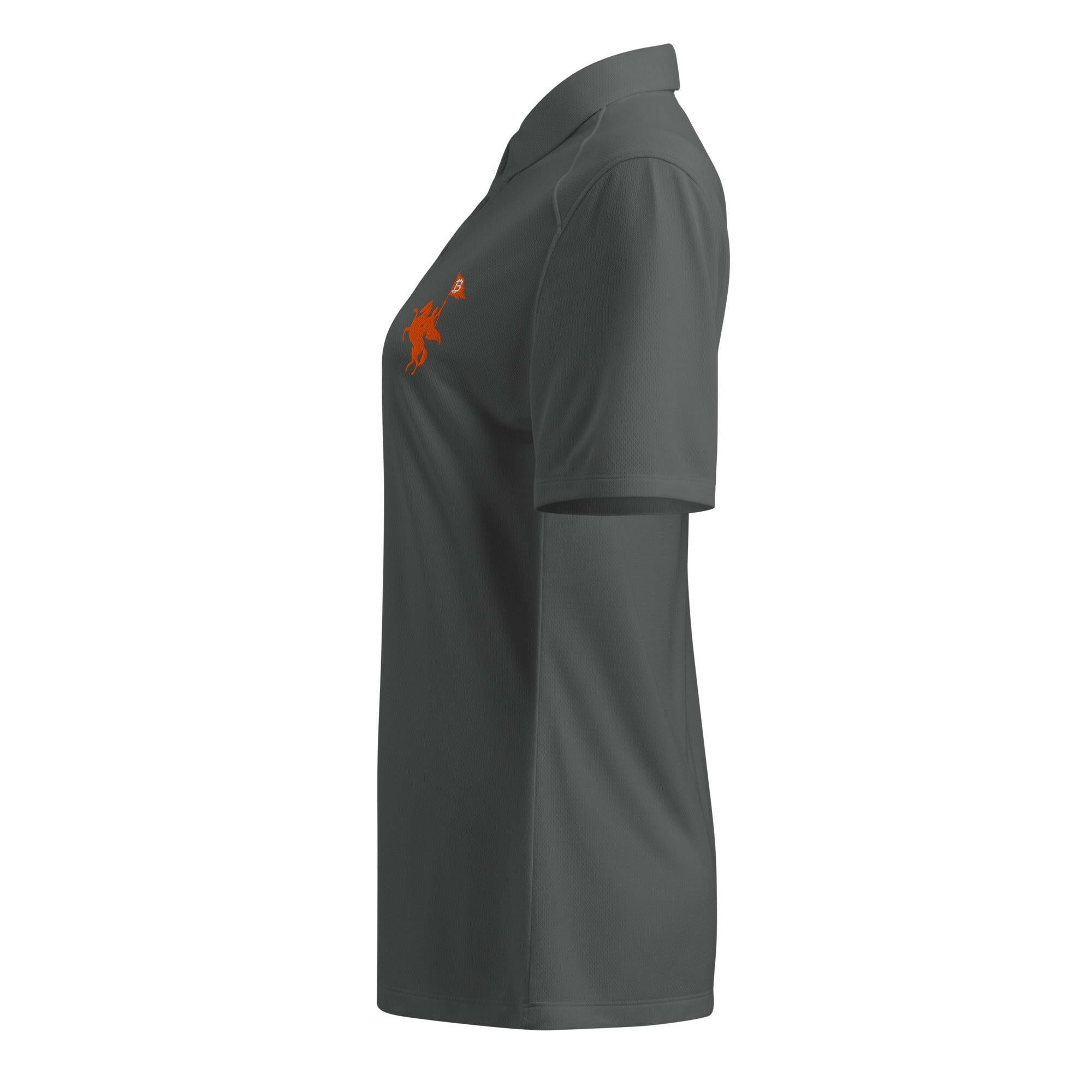Soft Revolution / Under Armour® Women’s Bitcoin Polo - Nikki Nakamoto - The Orange Habit
