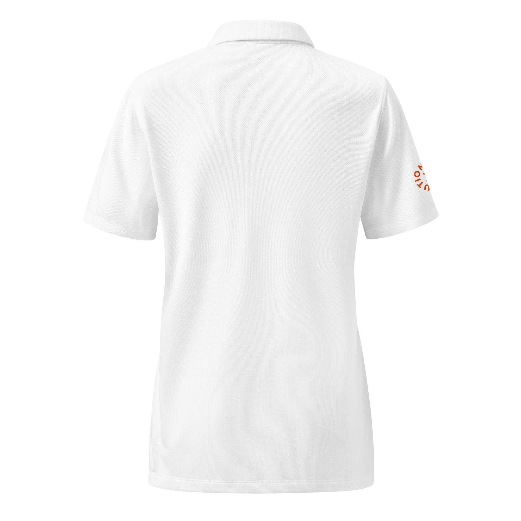 Soft Revolution / Under Armour® Women’s Bitcoin Polo - Nikki Nakamoto - The Orange Habit
