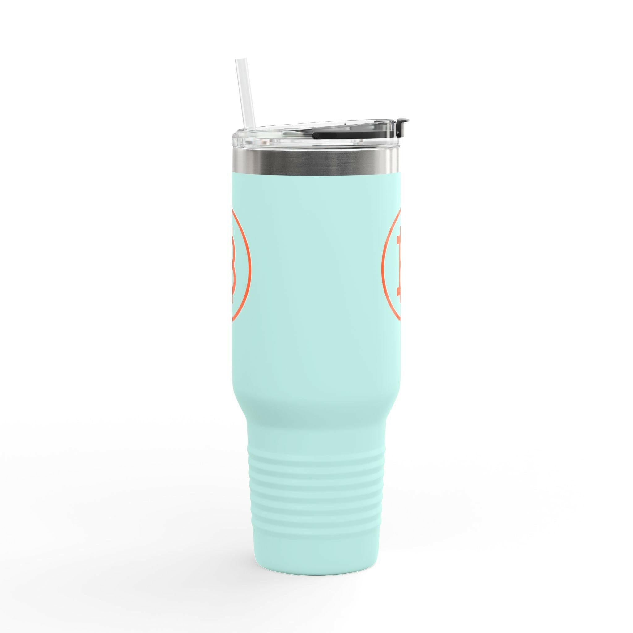 B Humble / Bitcoin Insulated Travel Mug - Orange Habit Home - The Orange Habit
