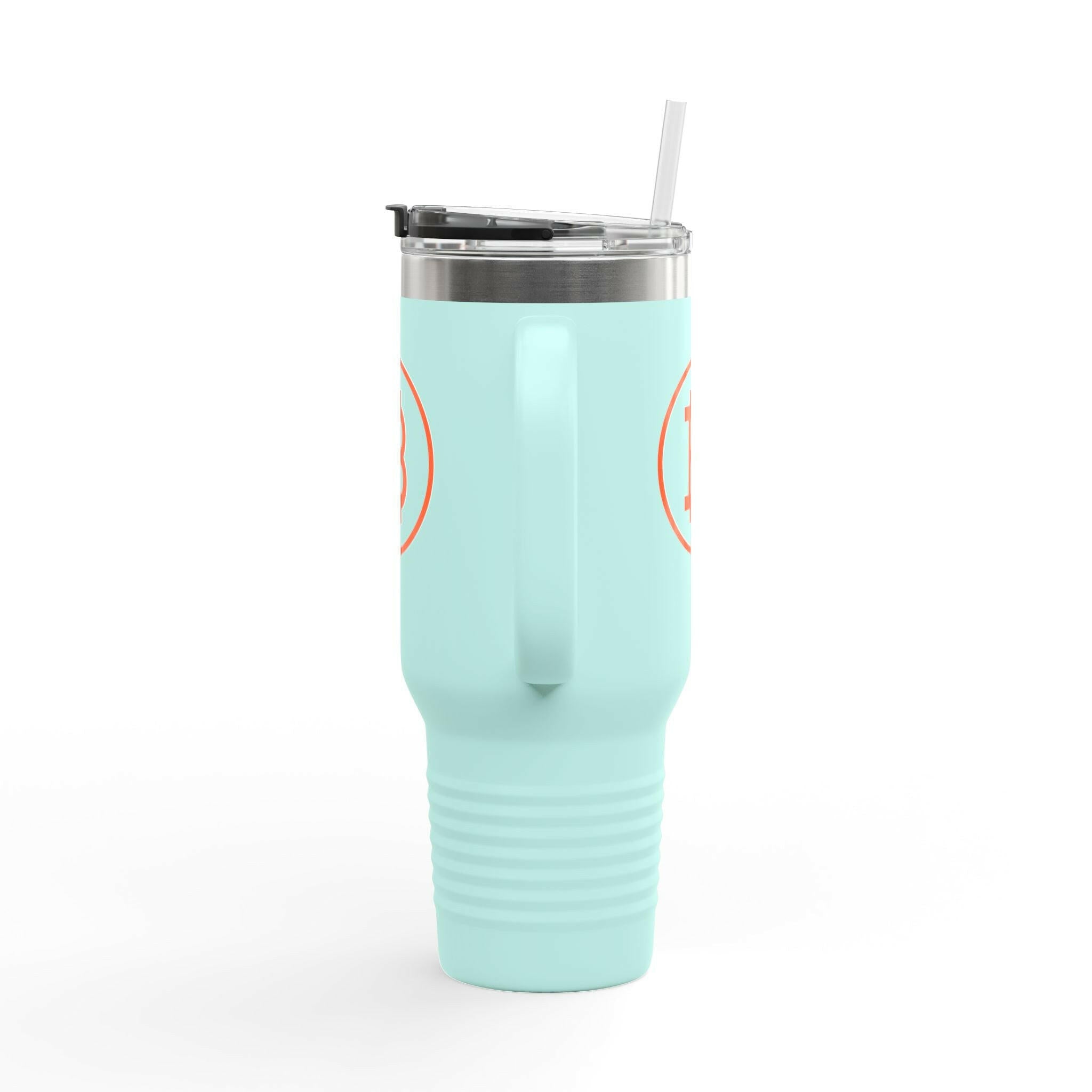 B Humble / Bitcoin Insulated Travel Mug - Orange Habit Home - The Orange Habit