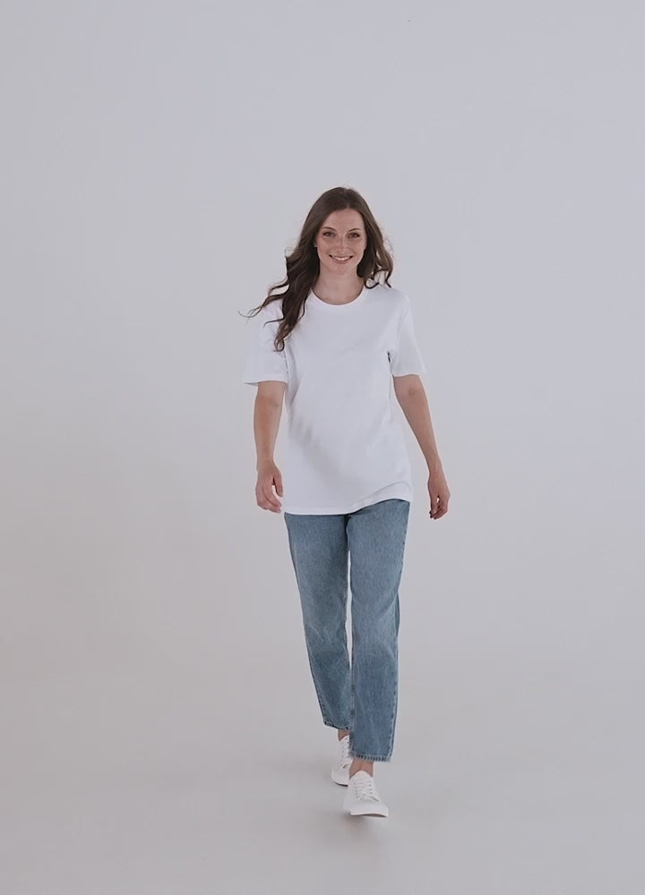 Branded Organic t-shirt video