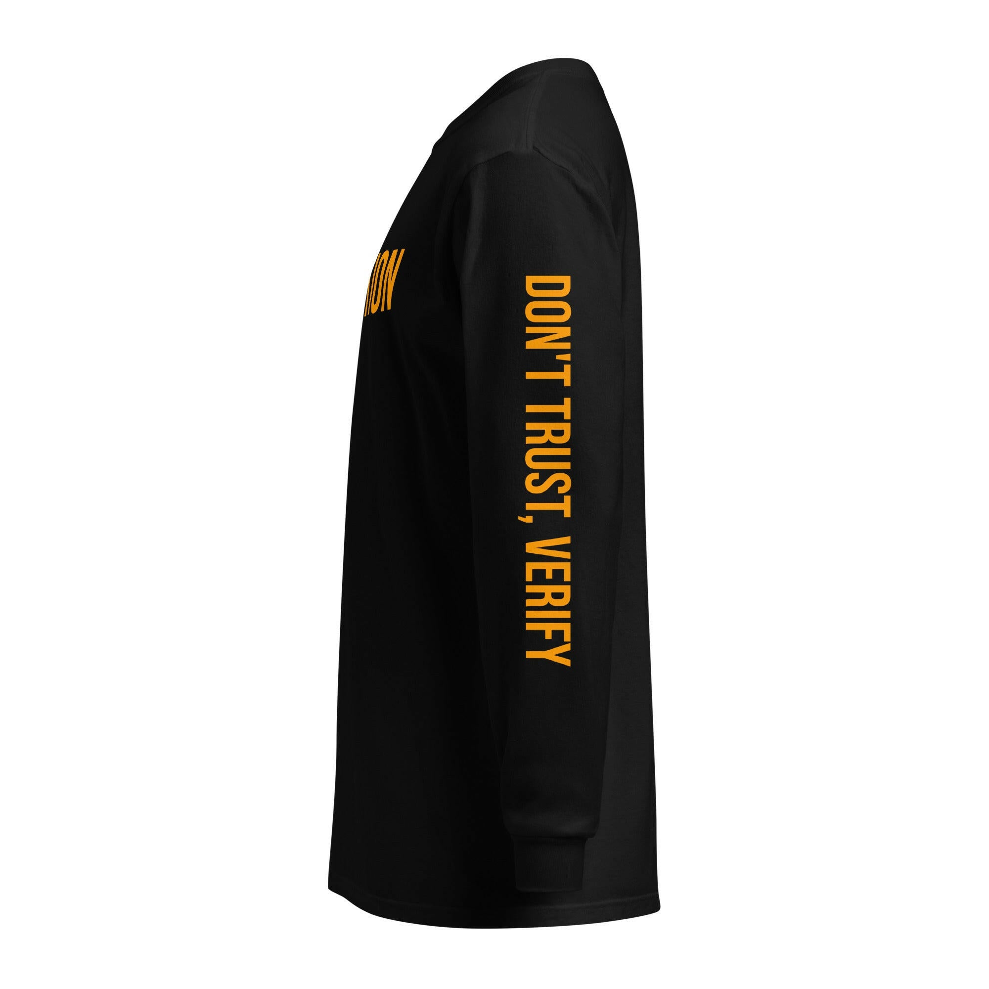 RESOLUTION / Long Sleeve T-shirt - SVRN_T - The Orange Habit