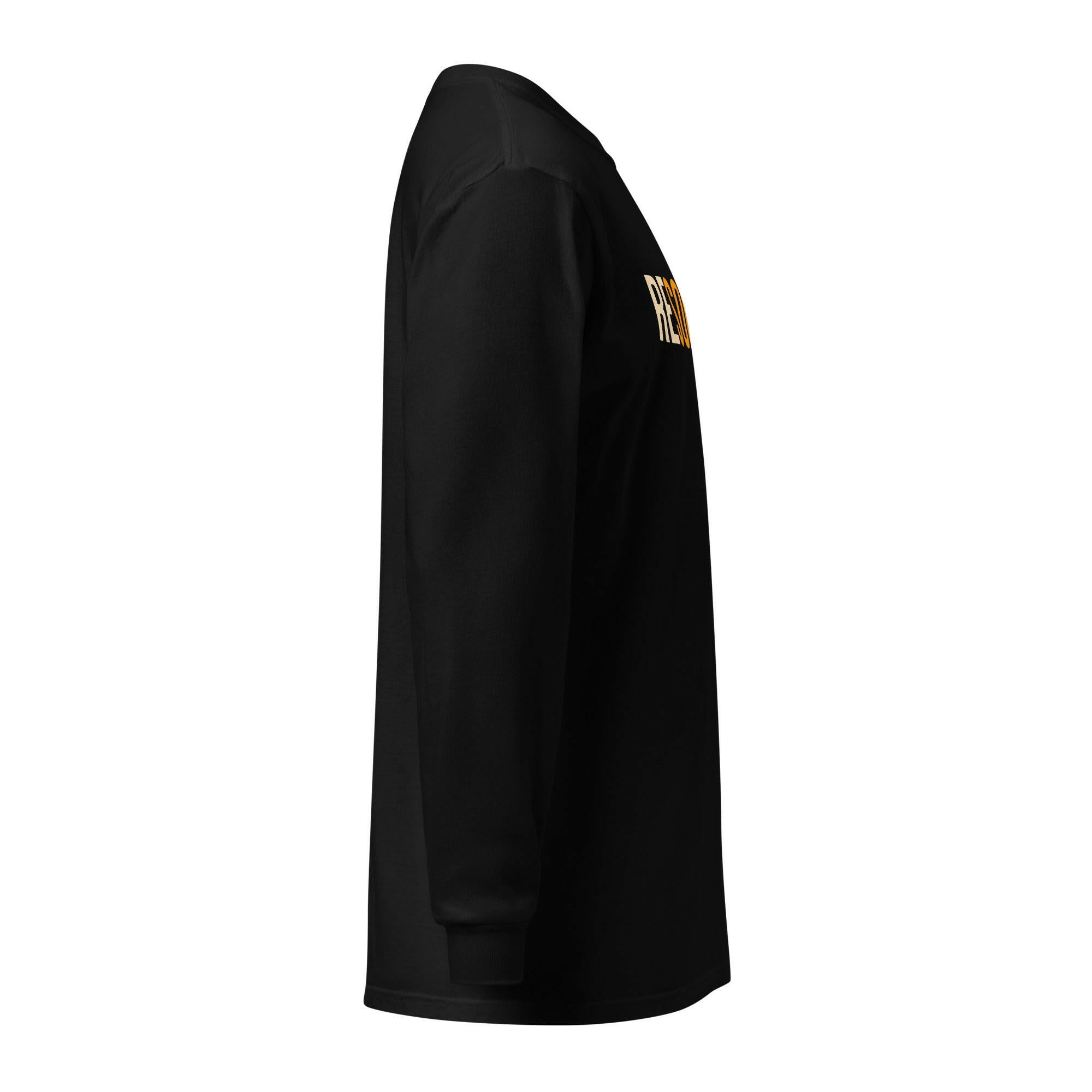 RESOLUTION / Long Sleeve T-shirt - SVRN_T - The Orange Habit