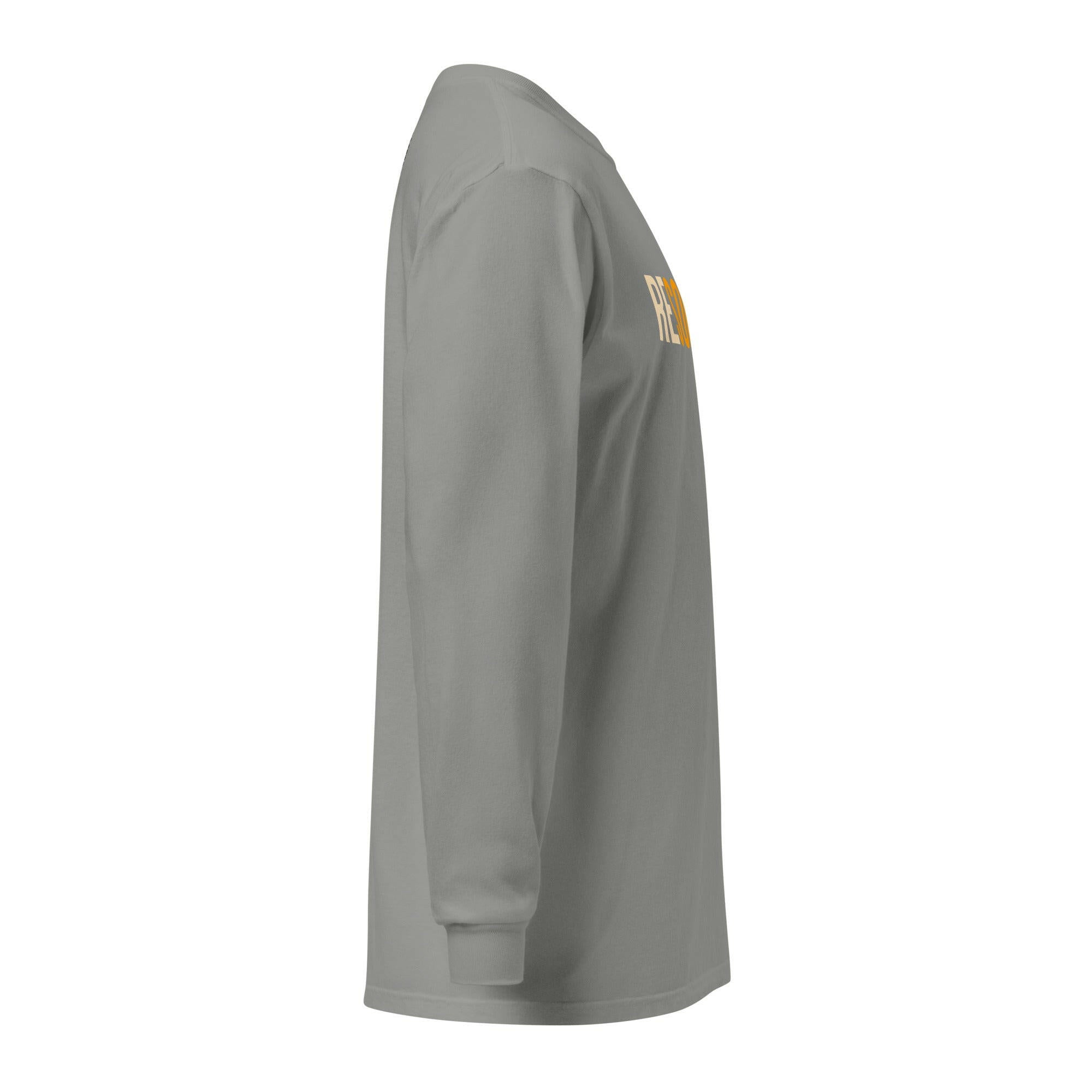 RESOLUTION / Long Sleeve T-shirt - SVRN_T - The Orange Habit