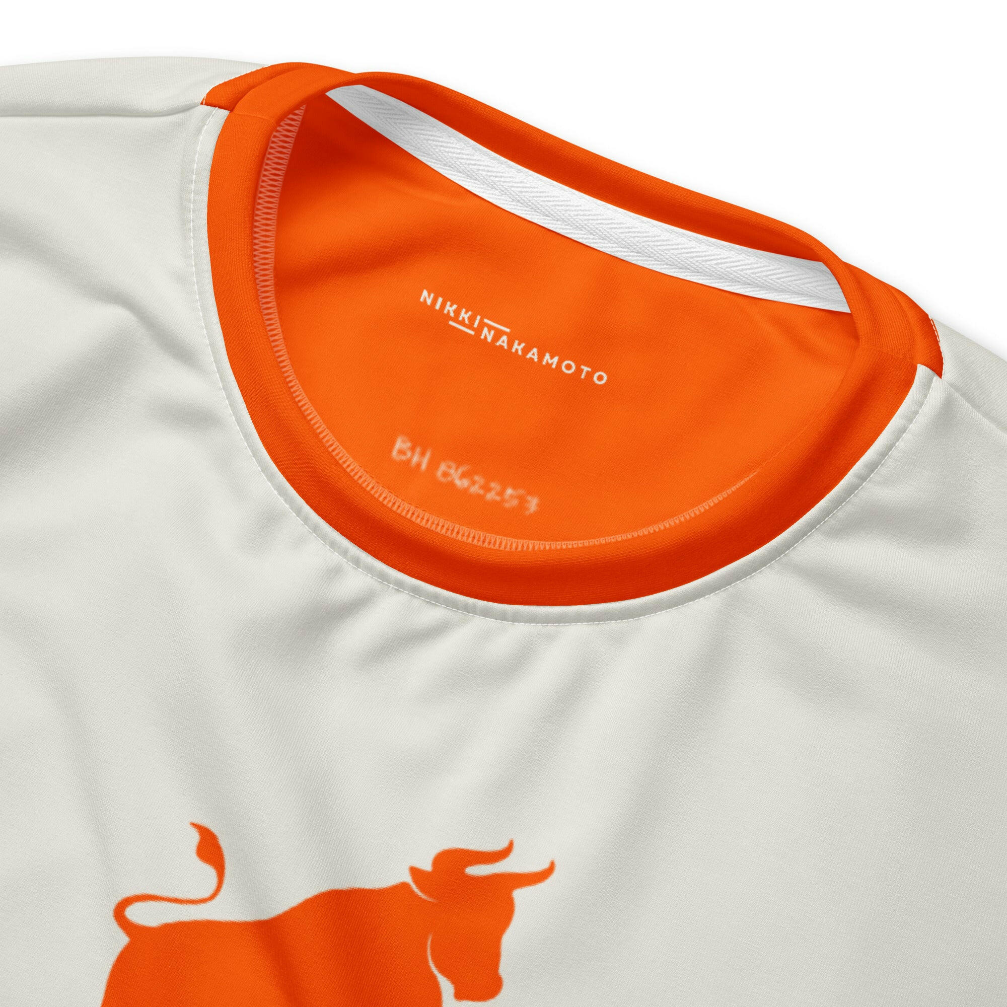 SATOSHI HODLR / Premium Bitcoin Sweatshirt - Nikki Nakamoto - The Orange Habit