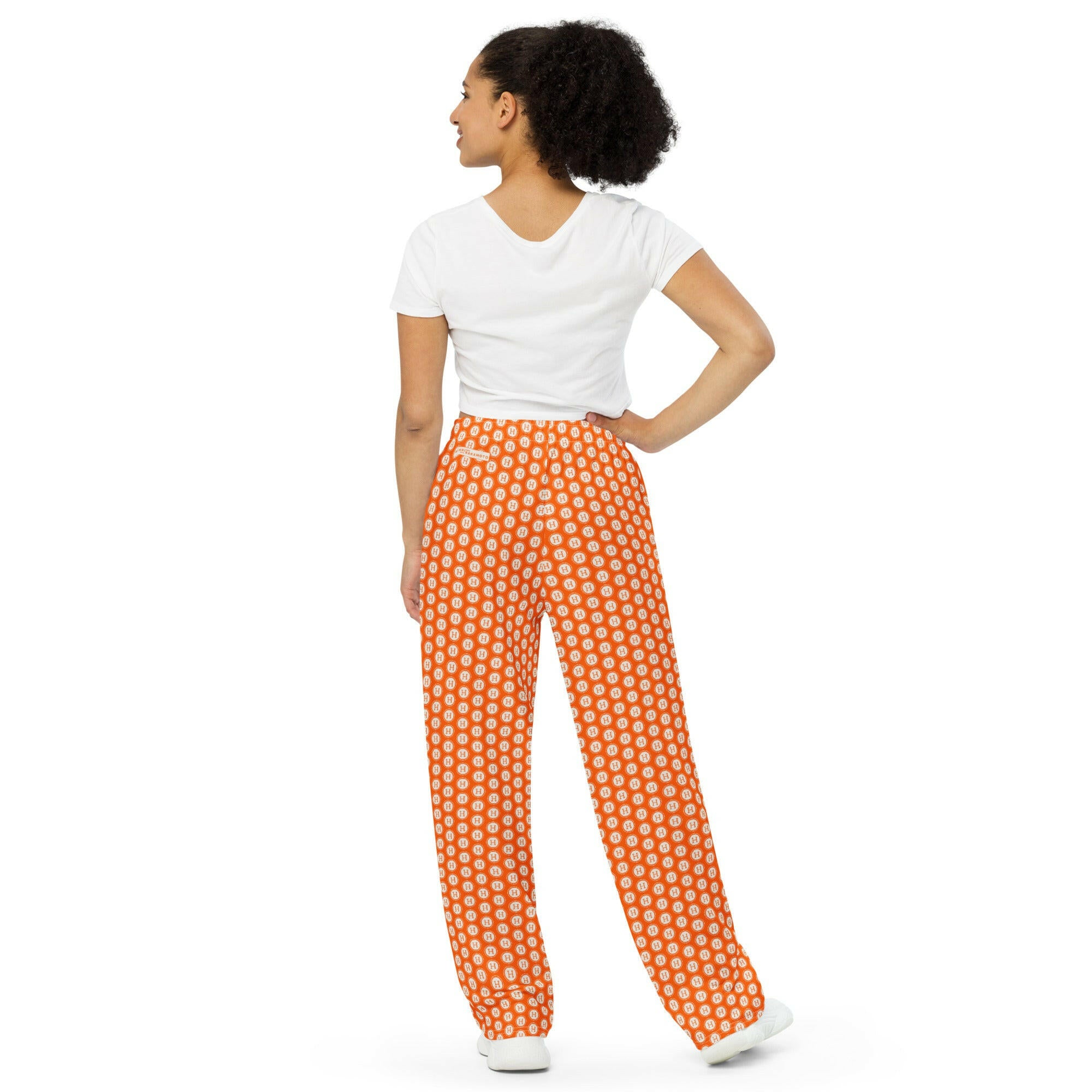SATOSHI HODLR / Wide-leg Pants - Nikki Nakamoto - The Orange Habit