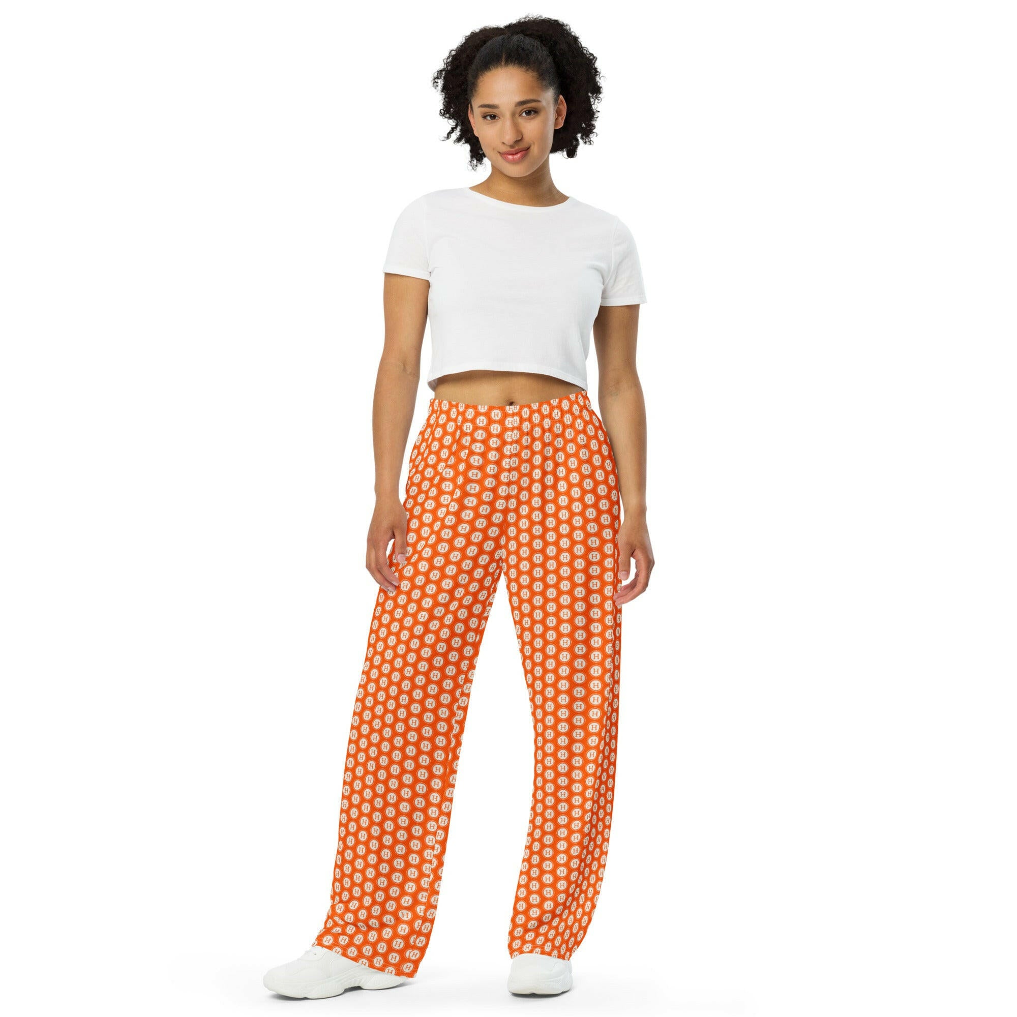 SATOSHI HODLR / Wide-leg Pants - Nikki Nakamoto - The Orange Habit