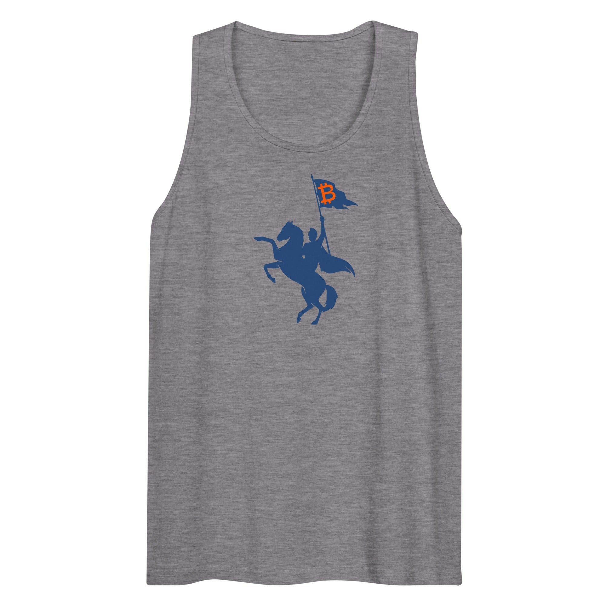 SOFT REVOLUTION / Men's Bitcoin Tank Top - SVRN_T - The Orange Habit