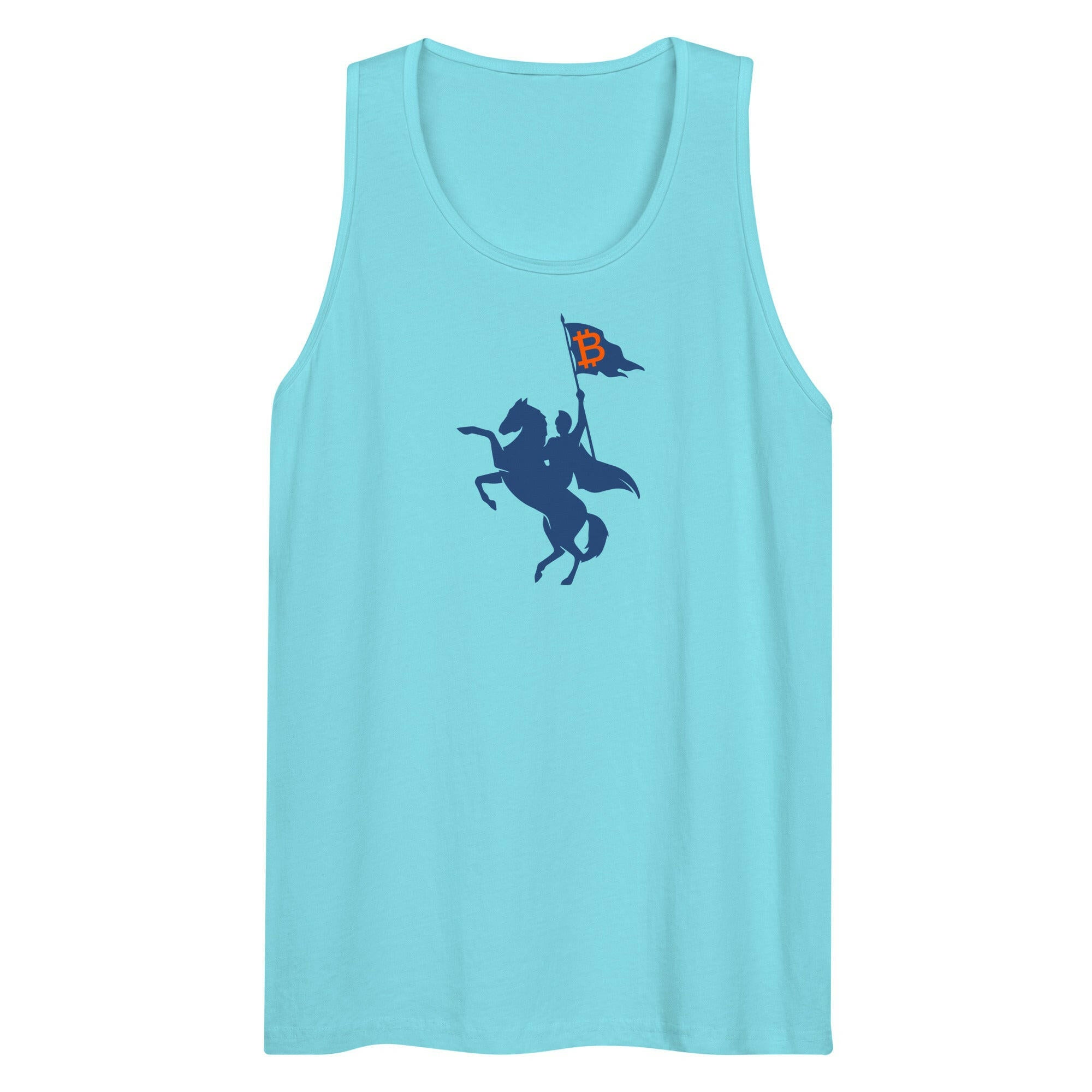 SOFT REVOLUTION / Men's Bitcoin Tank Top - SVRN_T - The Orange Habit