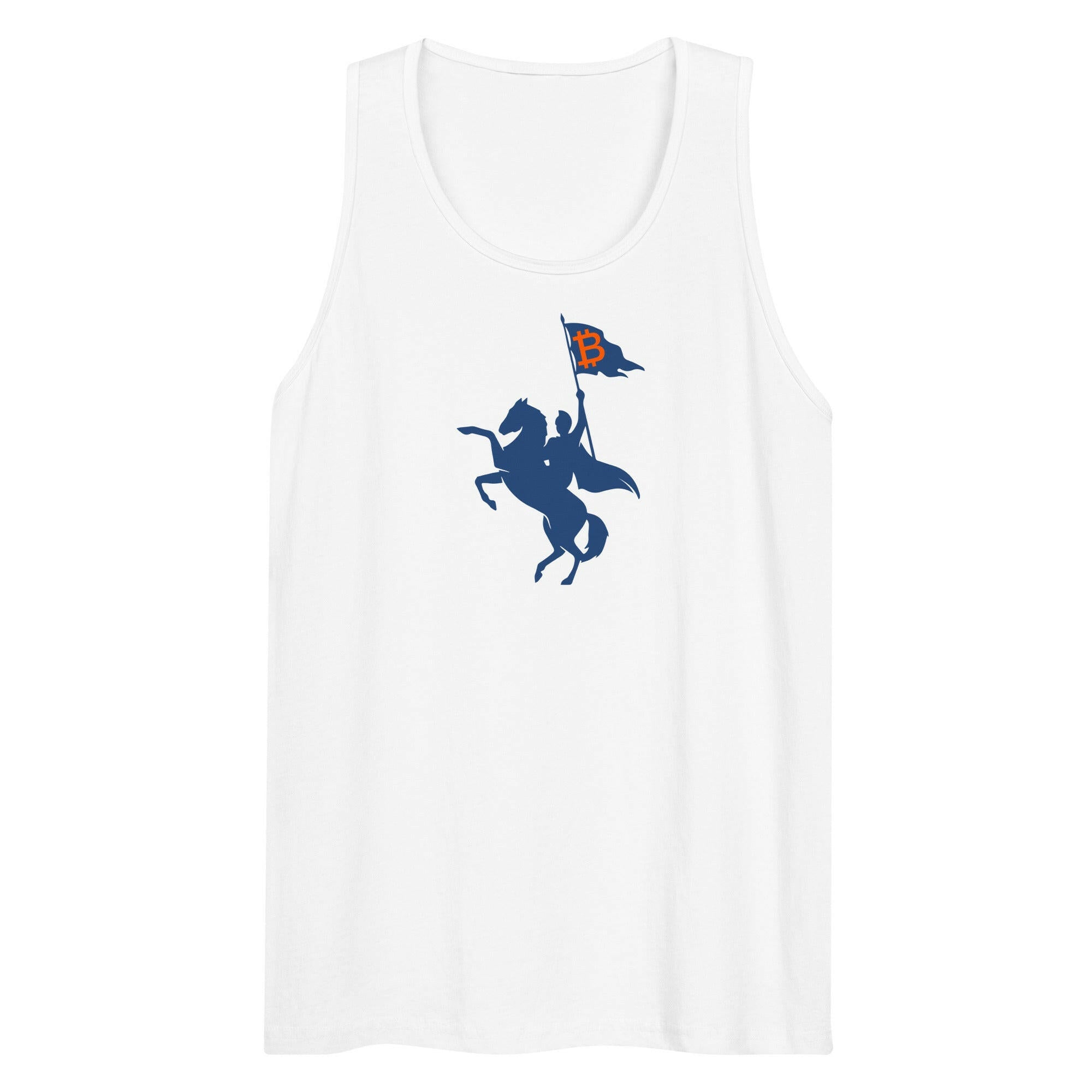 SOFT REVOLUTION / Men's Bitcoin Tank Top - SVRN_T - The Orange Habit