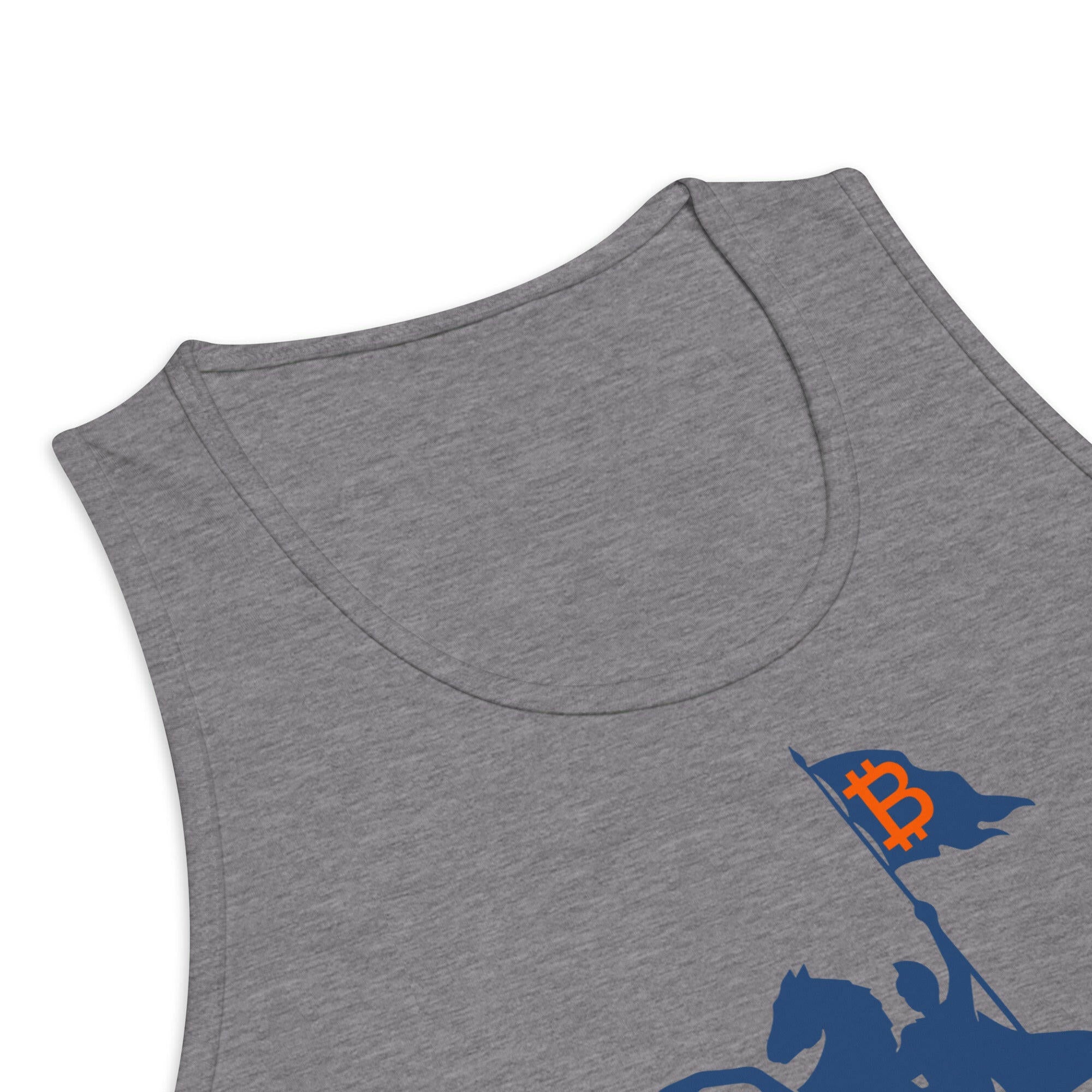 SOFT REVOLUTION / Men's Bitcoin Tank Top - SVRN_T - The Orange Habit