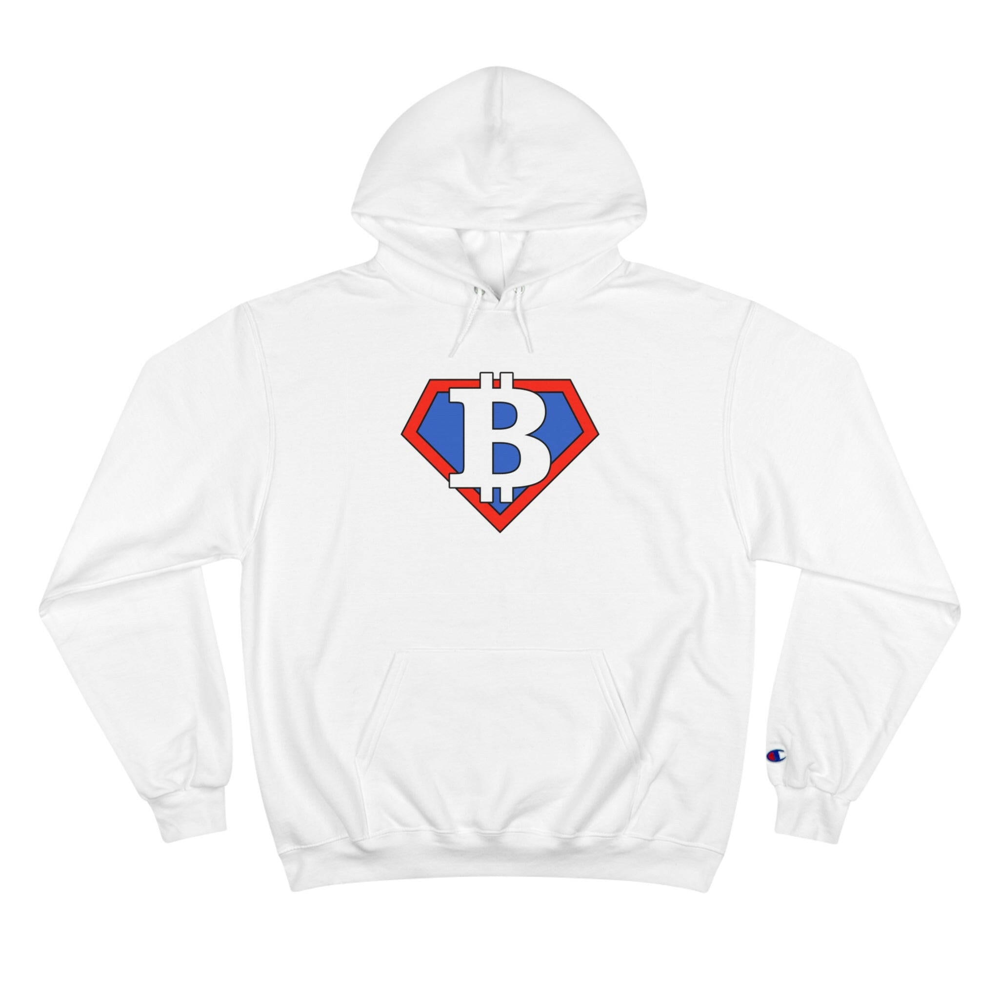 SUPER B / Champion Bitcoin Hoodie - SVRN_T - The Orange Habit