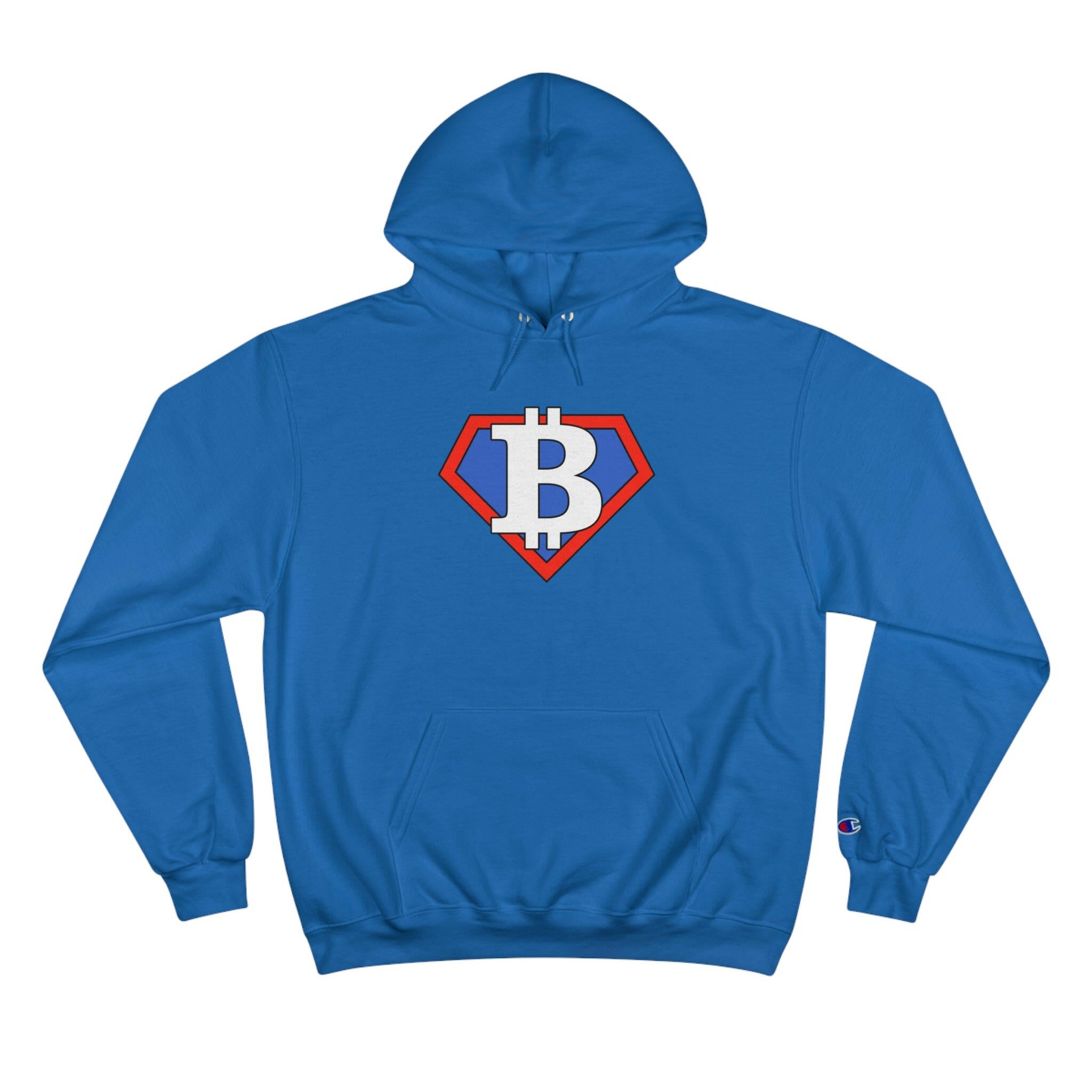 SUPER B / Champion Bitcoin Hoodie - SVRN_T - The Orange Habit
