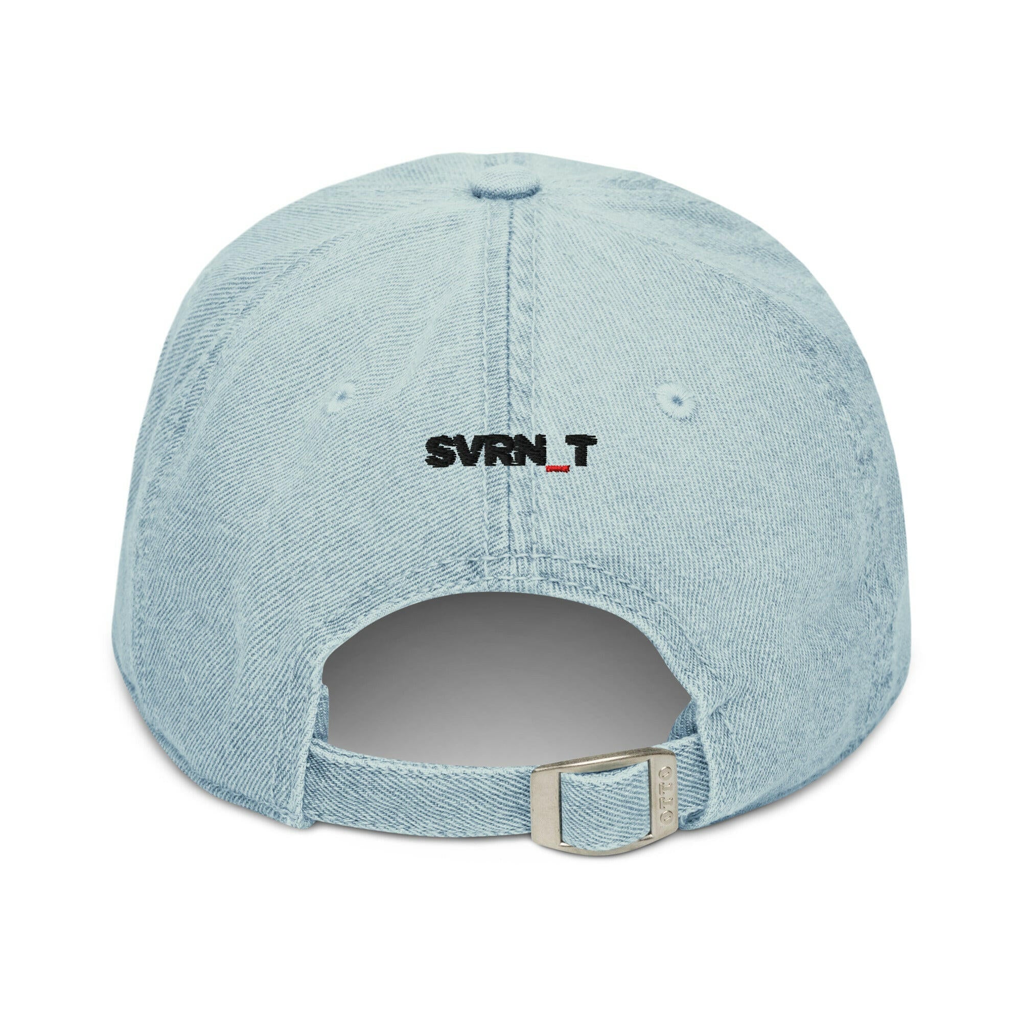 Branded / Bitcoin Denim Hat - SVRN_T Hats - The Orange Habit