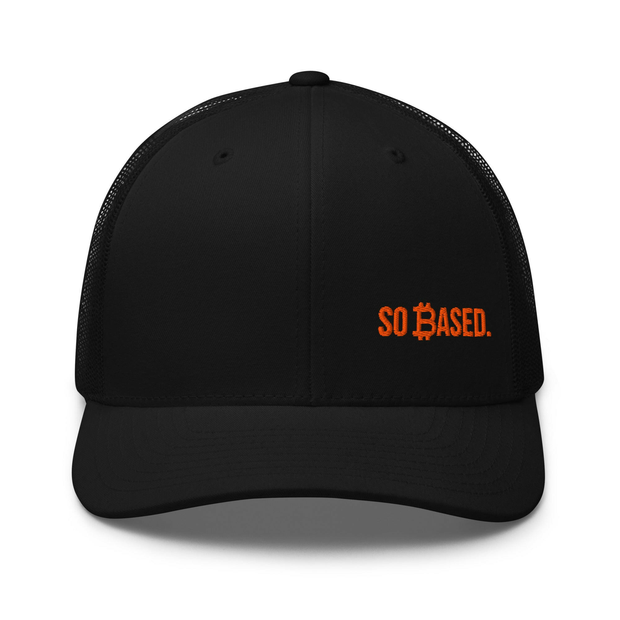 Branded - So Based / Bitcoin Trucker Cap - SVRN_T Hats - The Orange Habit