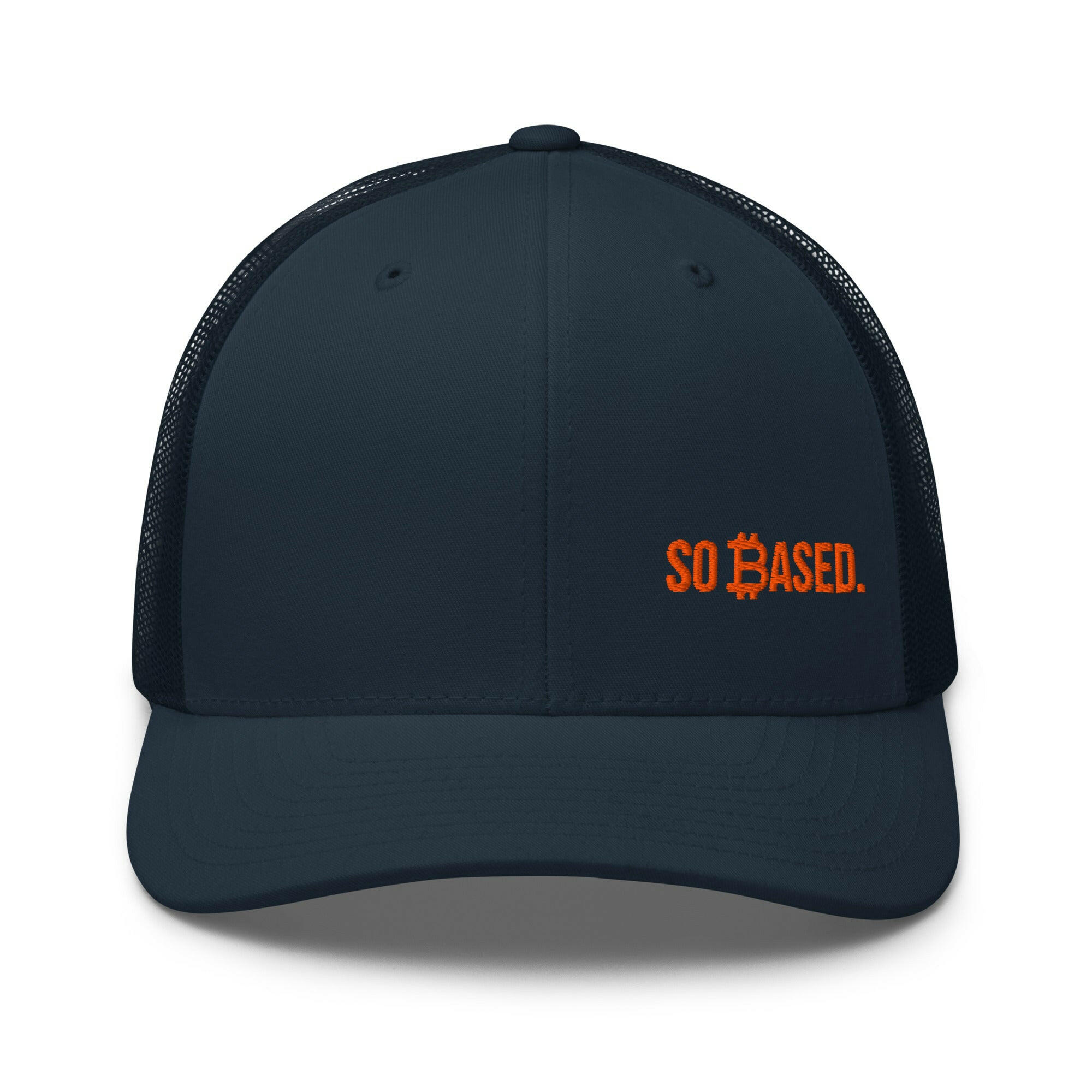 Branded - So Based / Bitcoin Trucker Cap - SVRN_T Hats - The Orange Habit